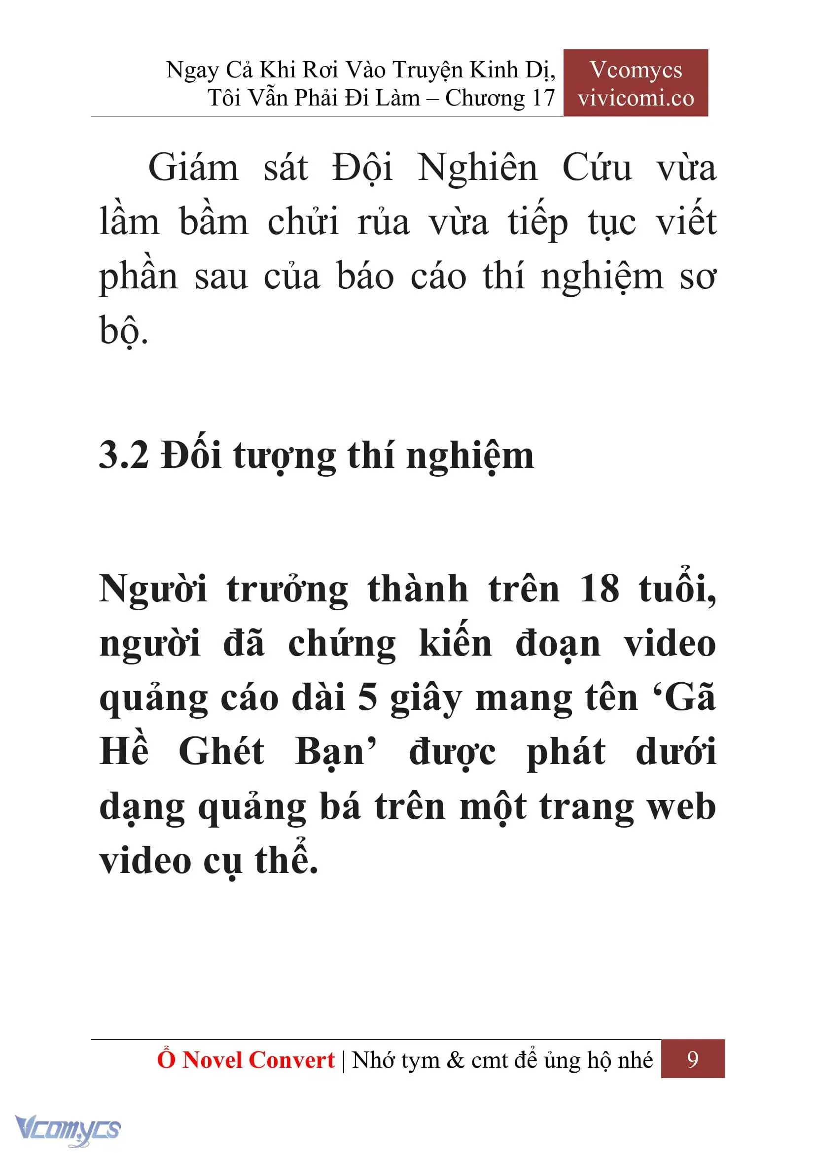 [Novel] Ngay Cả Khi Rơi Vào Truyện Kinh Dị, Tôi Vẫn Phải Đi Làm Chapter 17 - Trang 12