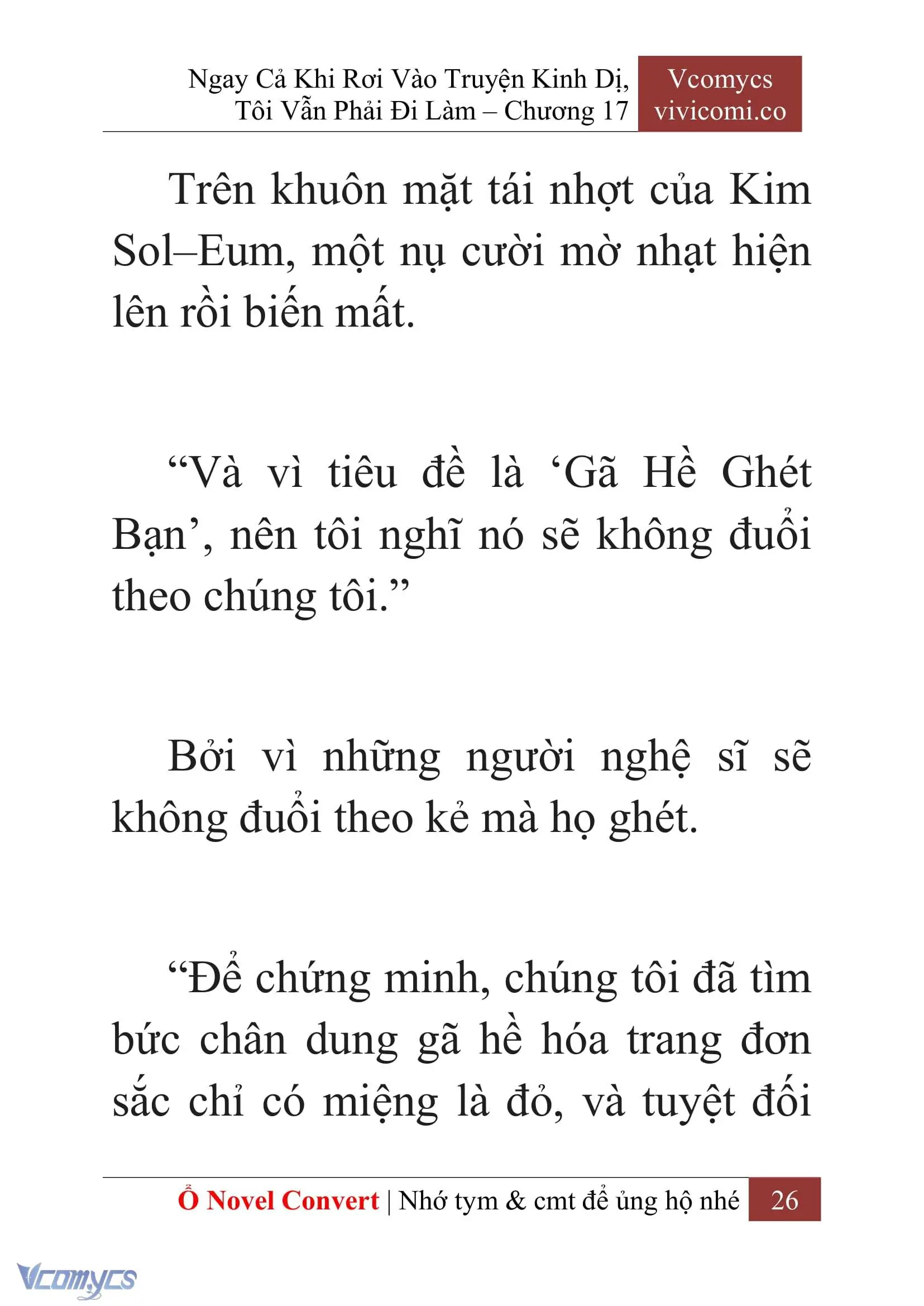 [Novel] Ngay Cả Khi Rơi Vào Truyện Kinh Dị, Tôi Vẫn Phải Đi Làm Chapter 17 - Trang 29