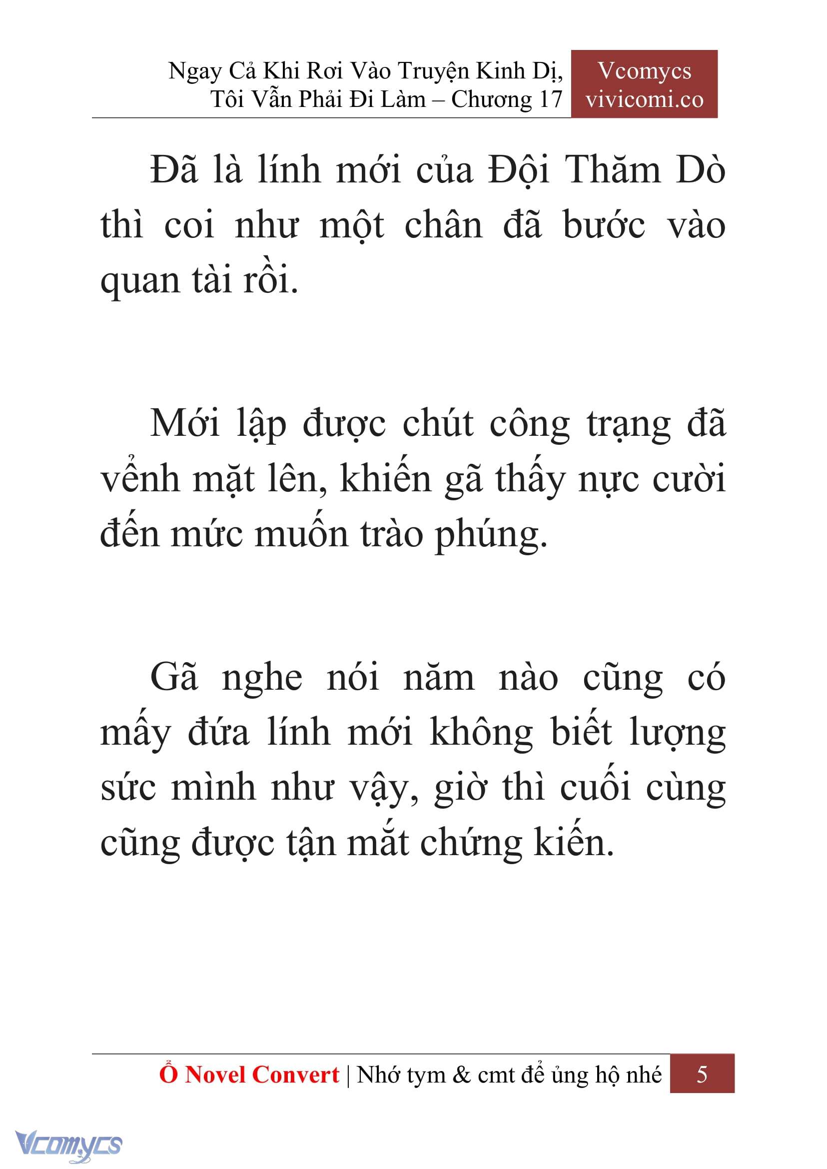 [Novel] Ngay Cả Khi Rơi Vào Truyện Kinh Dị, Tôi Vẫn Phải Đi Làm Chapter 17 - Trang 8