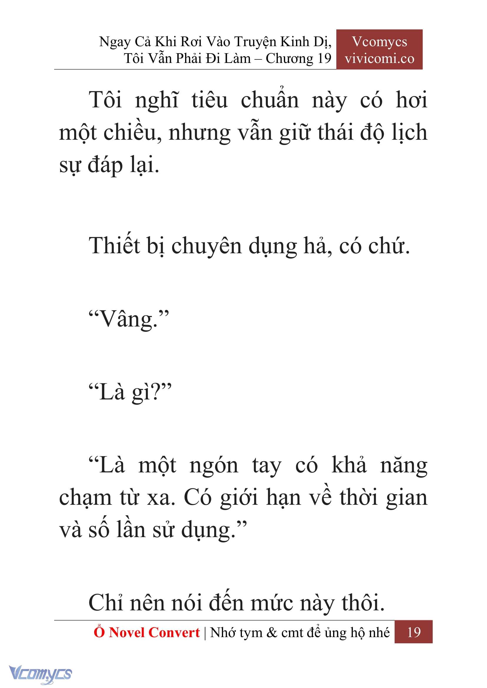 [Novel] Ngay Cả Khi Rơi Vào Truyện Kinh Dị, Tôi Vẫn Phải Đi Làm Chapter 19 - Trang 22