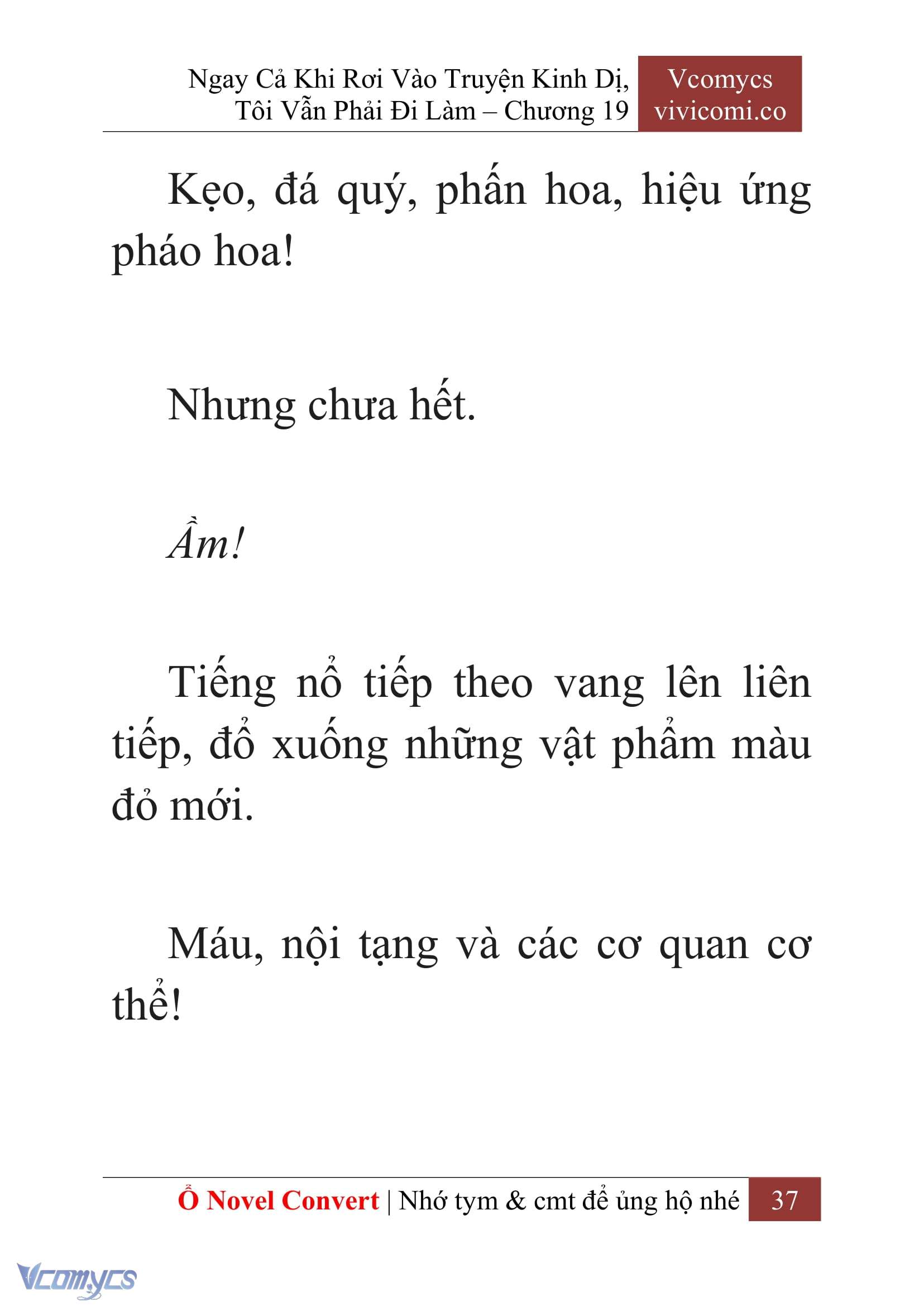 [Novel] Ngay Cả Khi Rơi Vào Truyện Kinh Dị, Tôi Vẫn Phải Đi Làm Chapter 19 - Trang 40