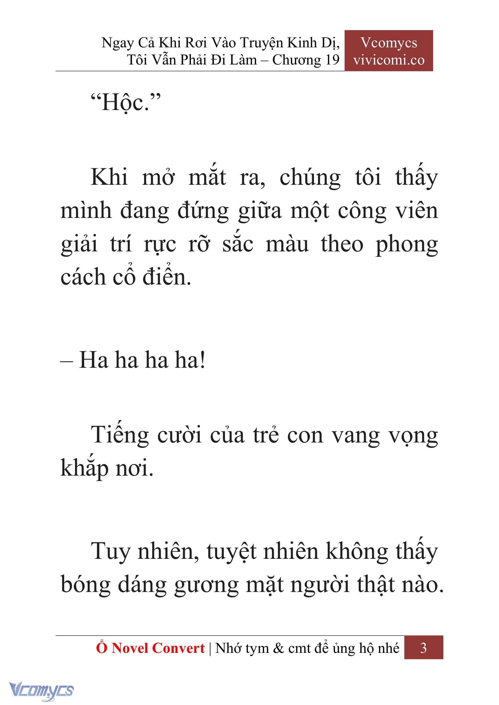 [Novel] Ngay Cả Khi Rơi Vào Truyện Kinh Dị, Tôi Vẫn Phải Đi Làm Chapter 19 - Trang 6