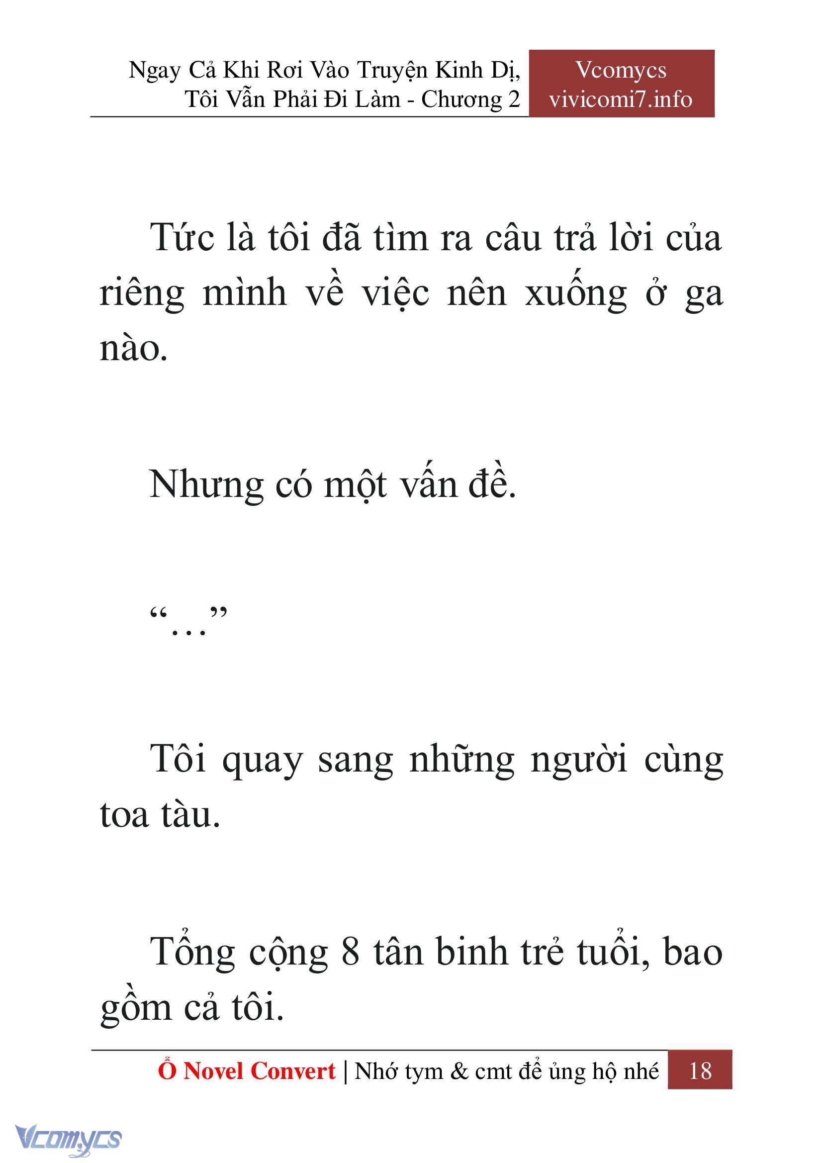[Novel] Ngay Cả Khi Rơi Vào Truyện Kinh Dị, Tôi Vẫn Phải Đi Làm Chapter 2 - Trang 20