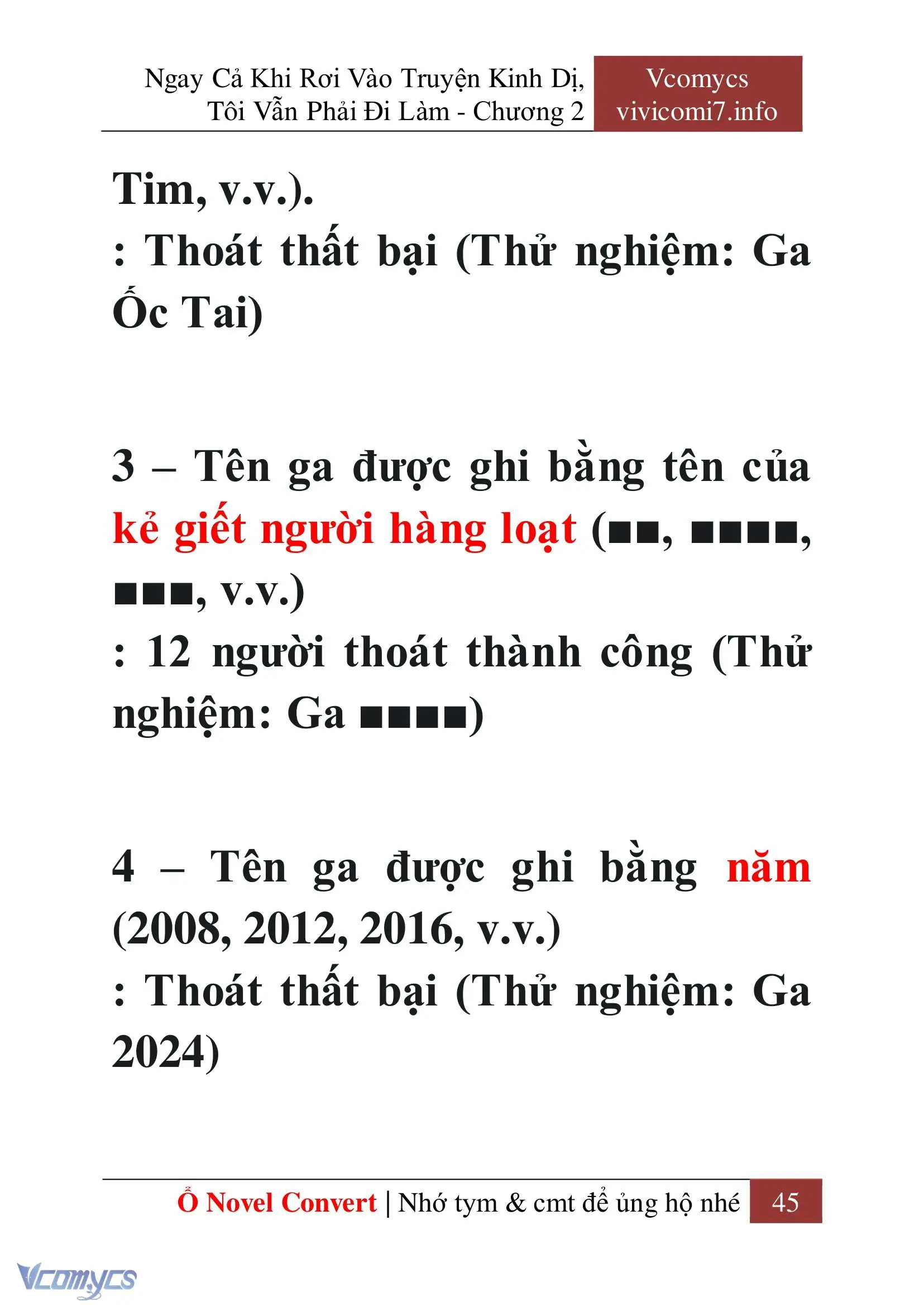 [Novel] Ngay Cả Khi Rơi Vào Truyện Kinh Dị, Tôi Vẫn Phải Đi Làm Chapter 2 - Trang 47