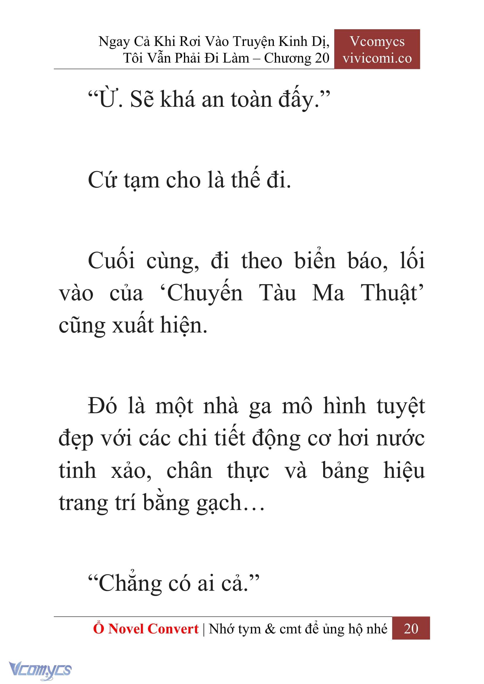 [Novel] Ngay Cả Khi Rơi Vào Truyện Kinh Dị, Tôi Vẫn Phải Đi Làm Chapter 20 - Trang 23