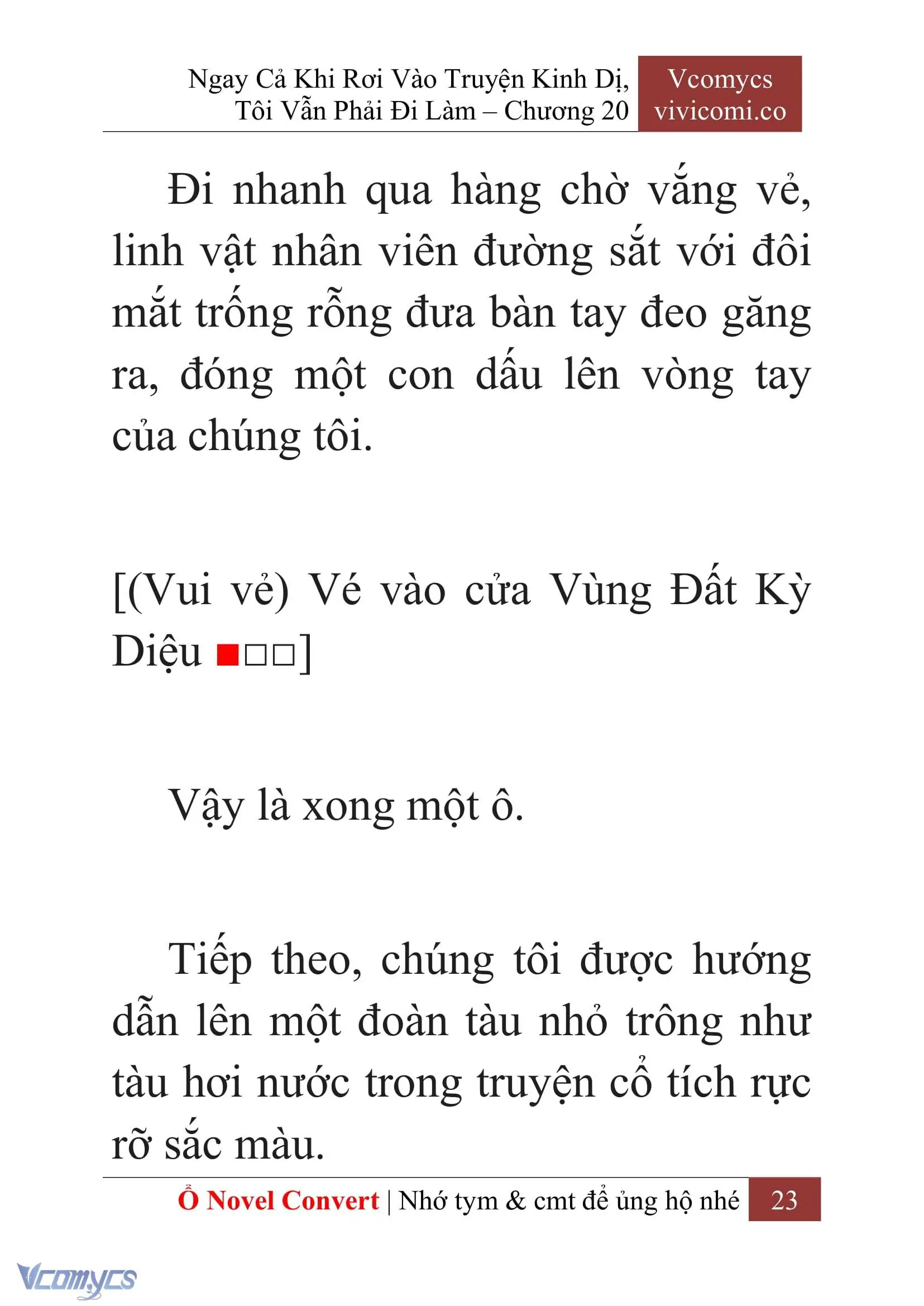 [Novel] Ngay Cả Khi Rơi Vào Truyện Kinh Dị, Tôi Vẫn Phải Đi Làm Chapter 20 - Trang 26