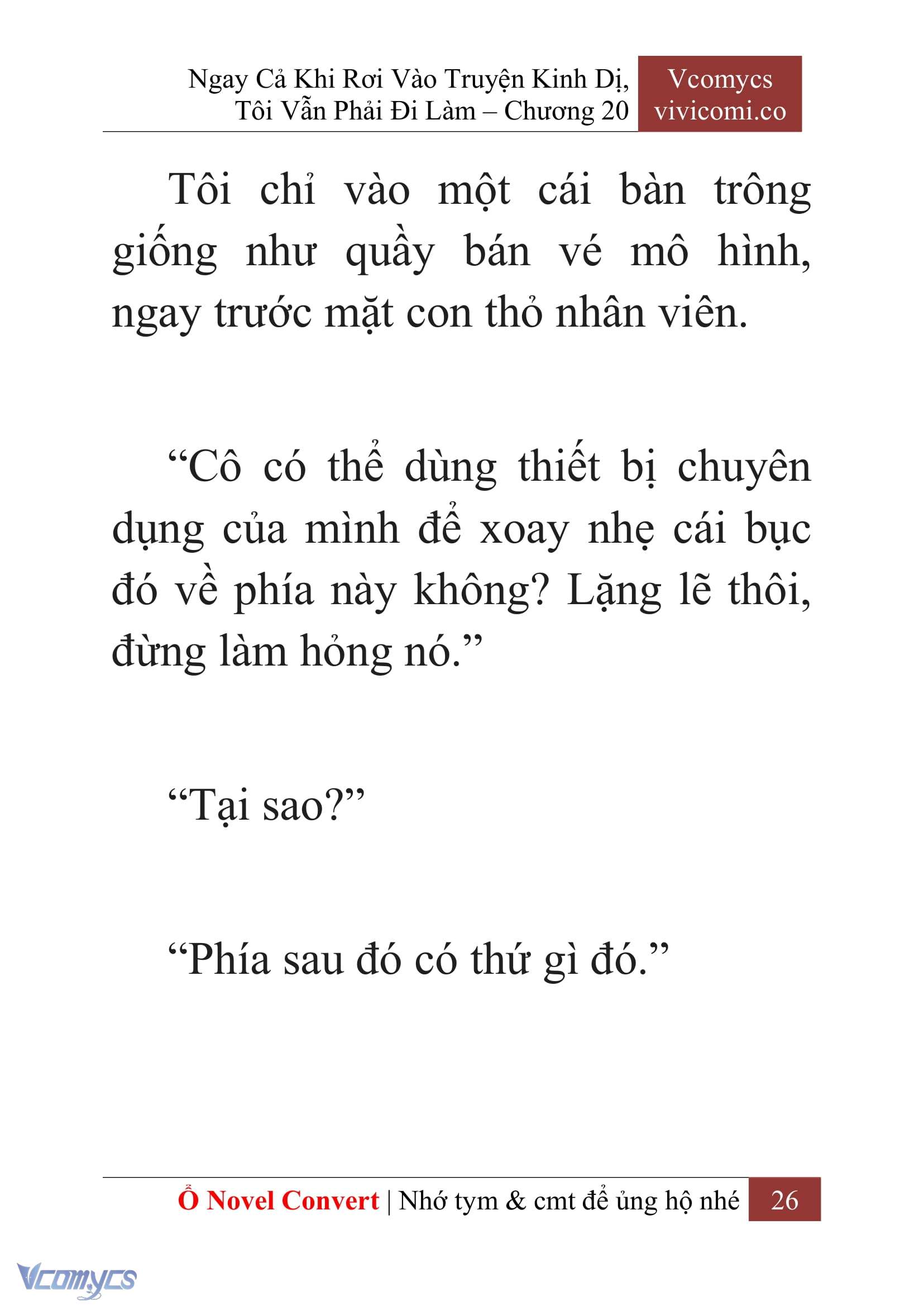 [Novel] Ngay Cả Khi Rơi Vào Truyện Kinh Dị, Tôi Vẫn Phải Đi Làm Chapter 20 - Trang 29