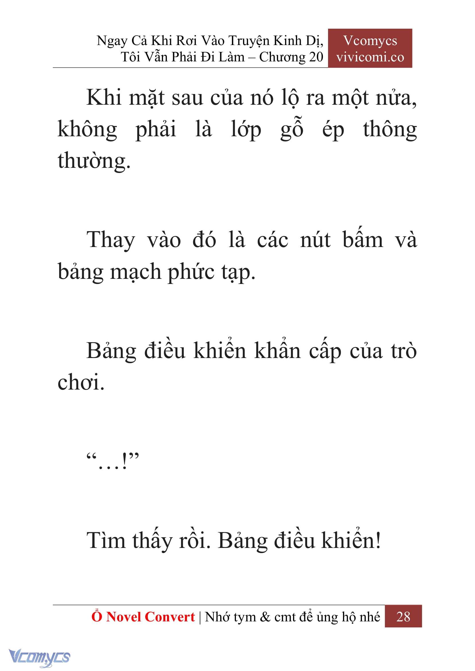 [Novel] Ngay Cả Khi Rơi Vào Truyện Kinh Dị, Tôi Vẫn Phải Đi Làm Chapter 20 - Trang 31