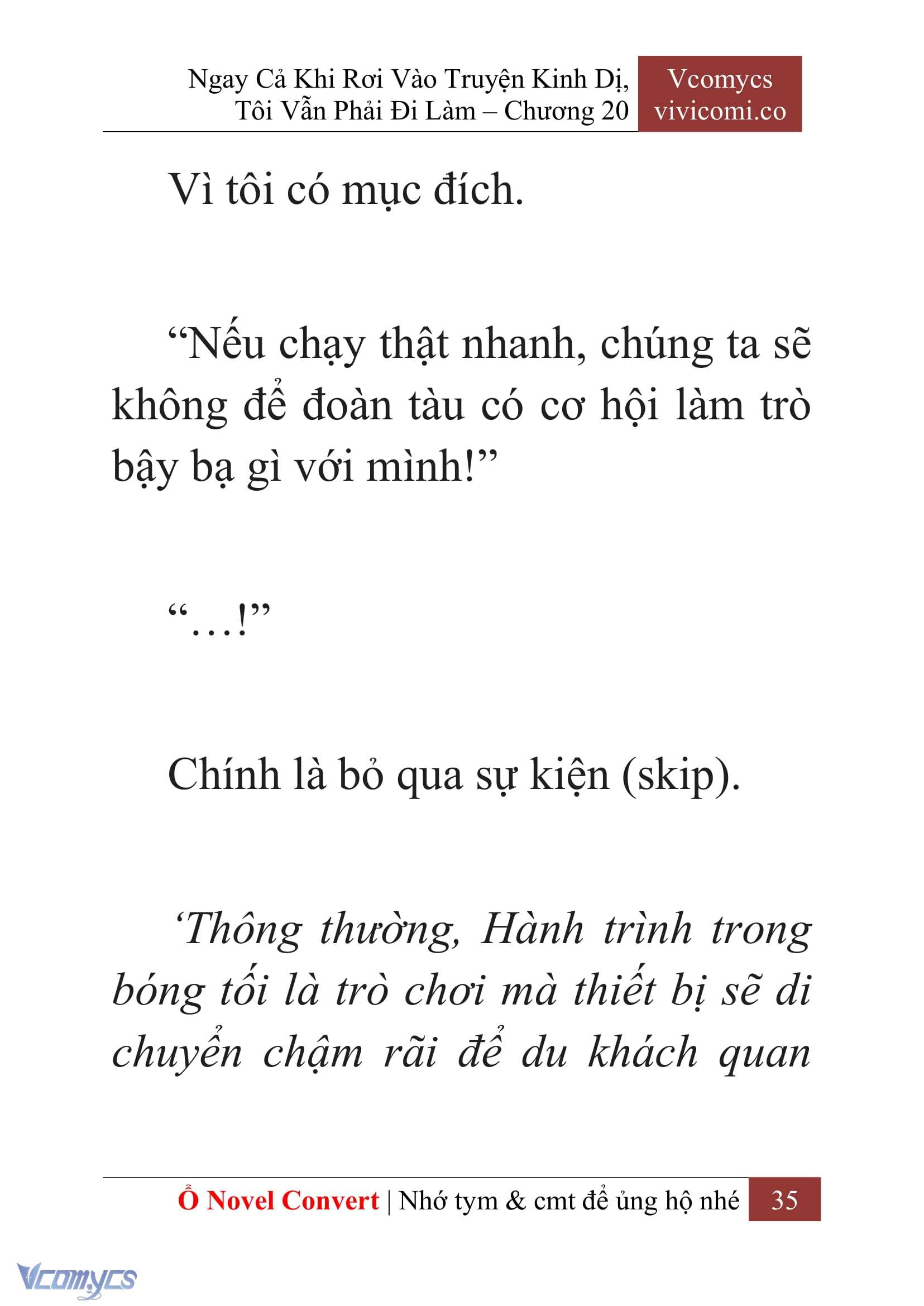 [Novel] Ngay Cả Khi Rơi Vào Truyện Kinh Dị, Tôi Vẫn Phải Đi Làm Chapter 20 - Trang 38