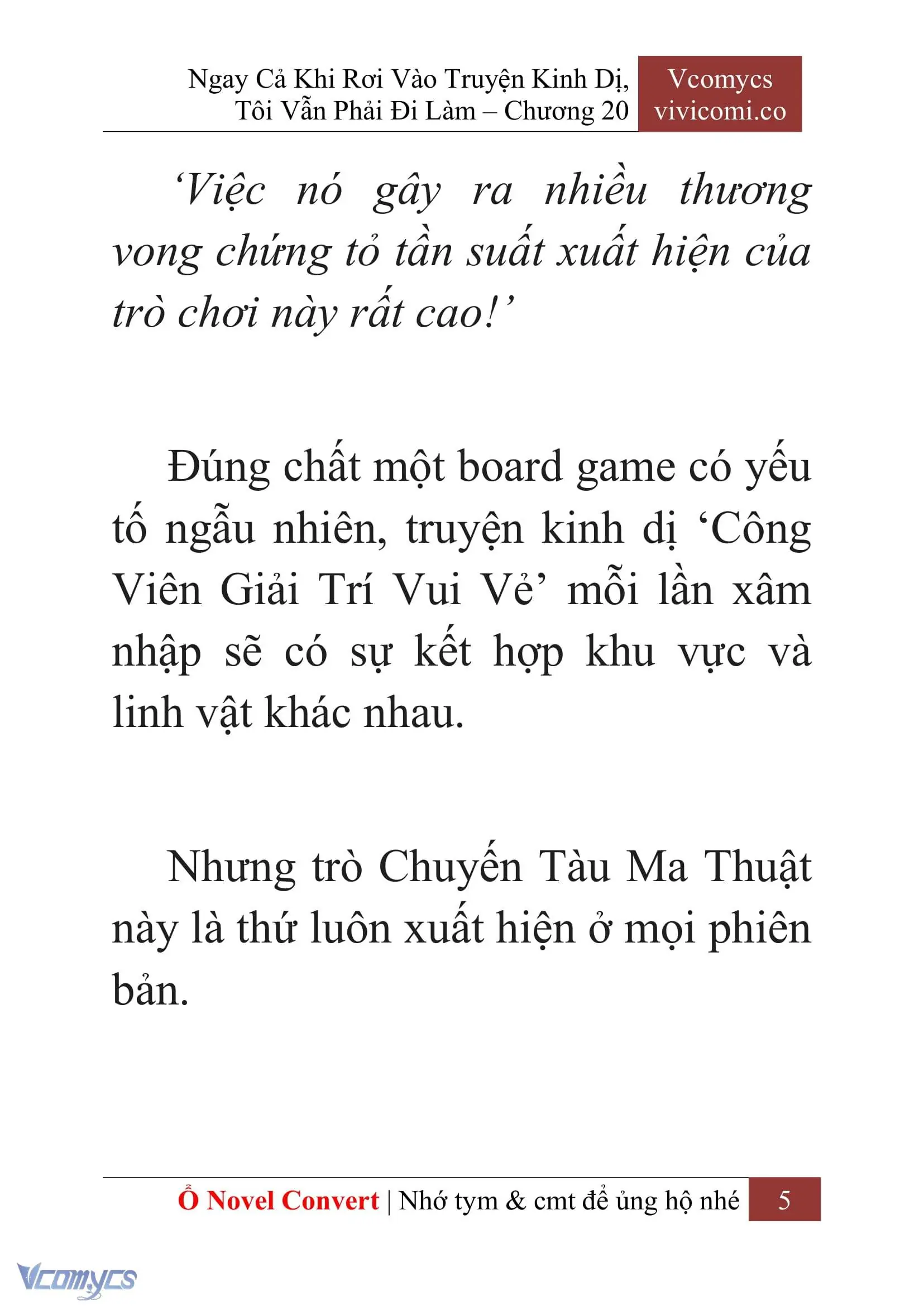 [Novel] Ngay Cả Khi Rơi Vào Truyện Kinh Dị, Tôi Vẫn Phải Đi Làm Chapter 20 - Trang 8