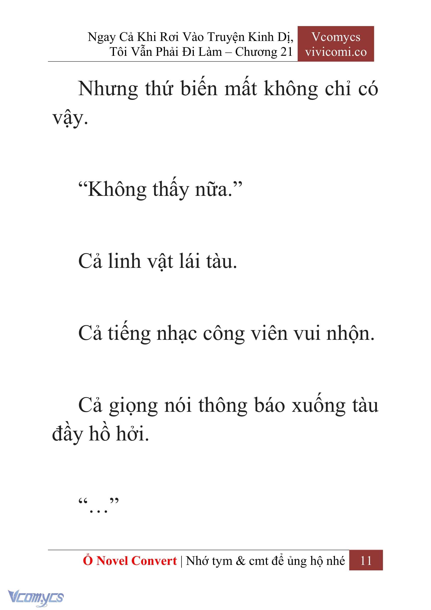 [Novel] Ngay Cả Khi Rơi Vào Truyện Kinh Dị, Tôi Vẫn Phải Đi Làm Chapter 21 - Trang 14