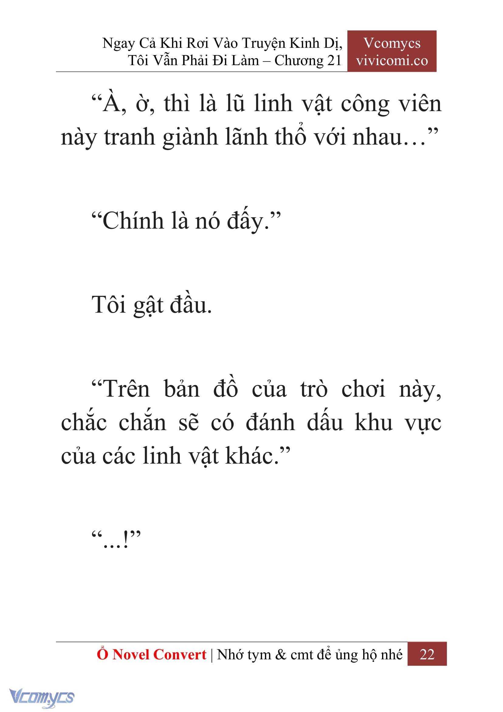 [Novel] Ngay Cả Khi Rơi Vào Truyện Kinh Dị, Tôi Vẫn Phải Đi Làm Chapter 21 - Trang 25