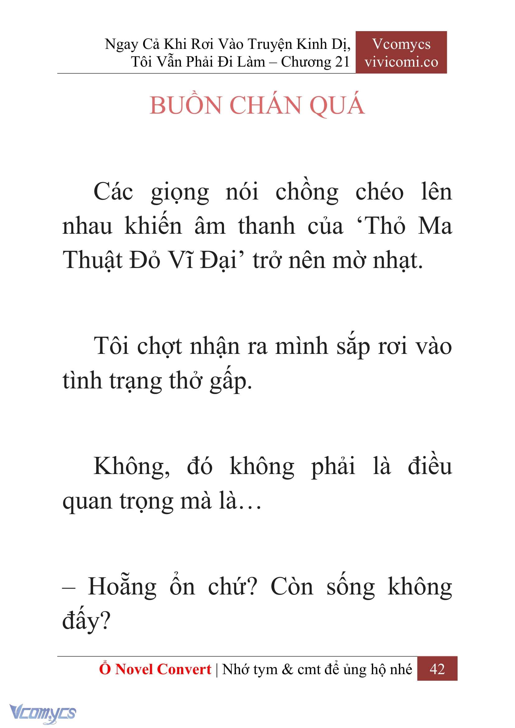 [Novel] Ngay Cả Khi Rơi Vào Truyện Kinh Dị, Tôi Vẫn Phải Đi Làm Chapter 21 - Trang 45