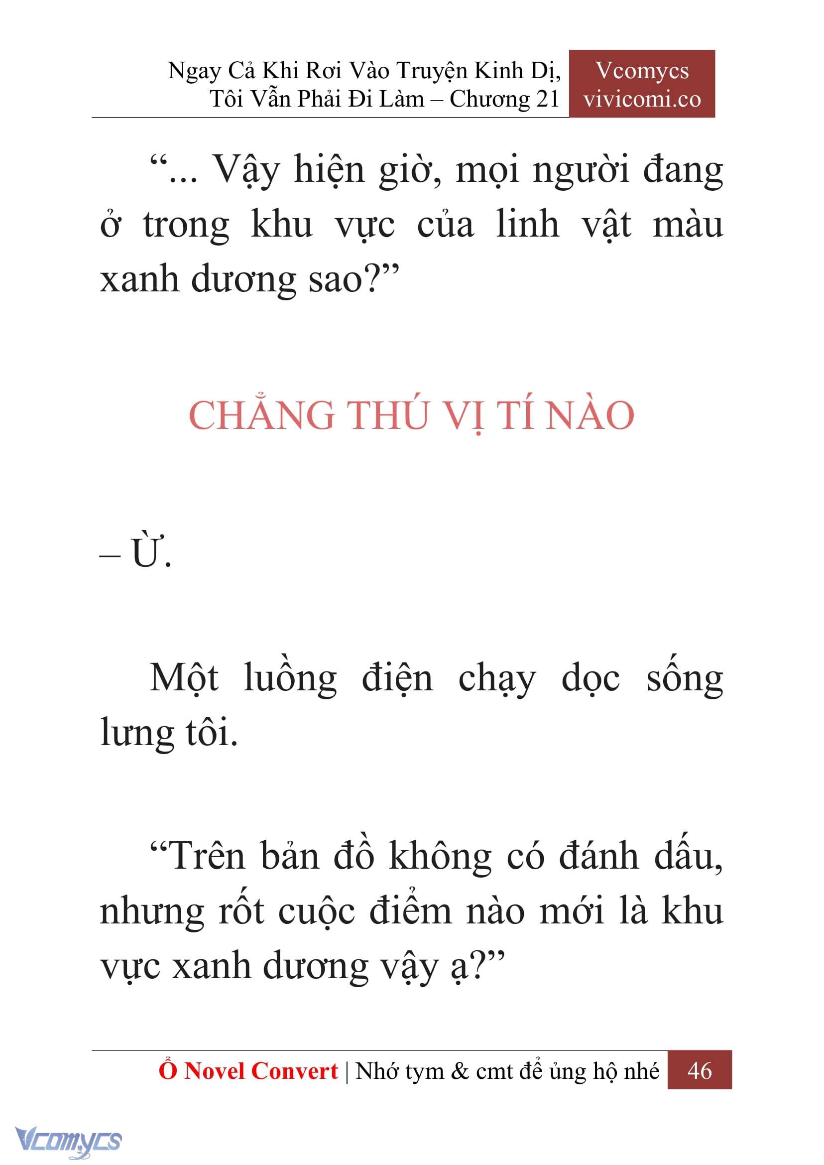[Novel] Ngay Cả Khi Rơi Vào Truyện Kinh Dị, Tôi Vẫn Phải Đi Làm Chapter 21 - Trang 49