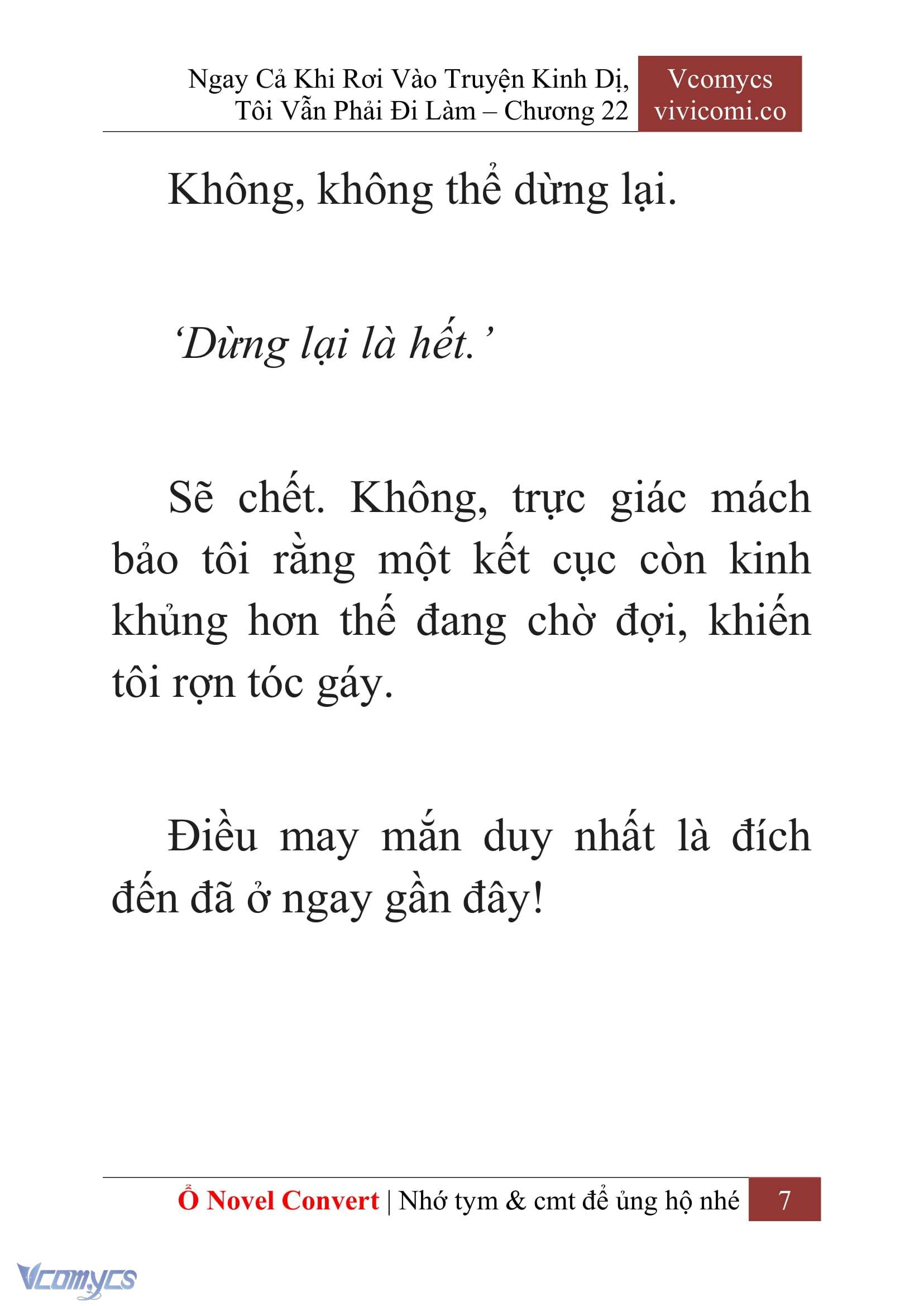 [Novel] Ngay Cả Khi Rơi Vào Truyện Kinh Dị, Tôi Vẫn Phải Đi Làm Chapter 22 - Trang 10