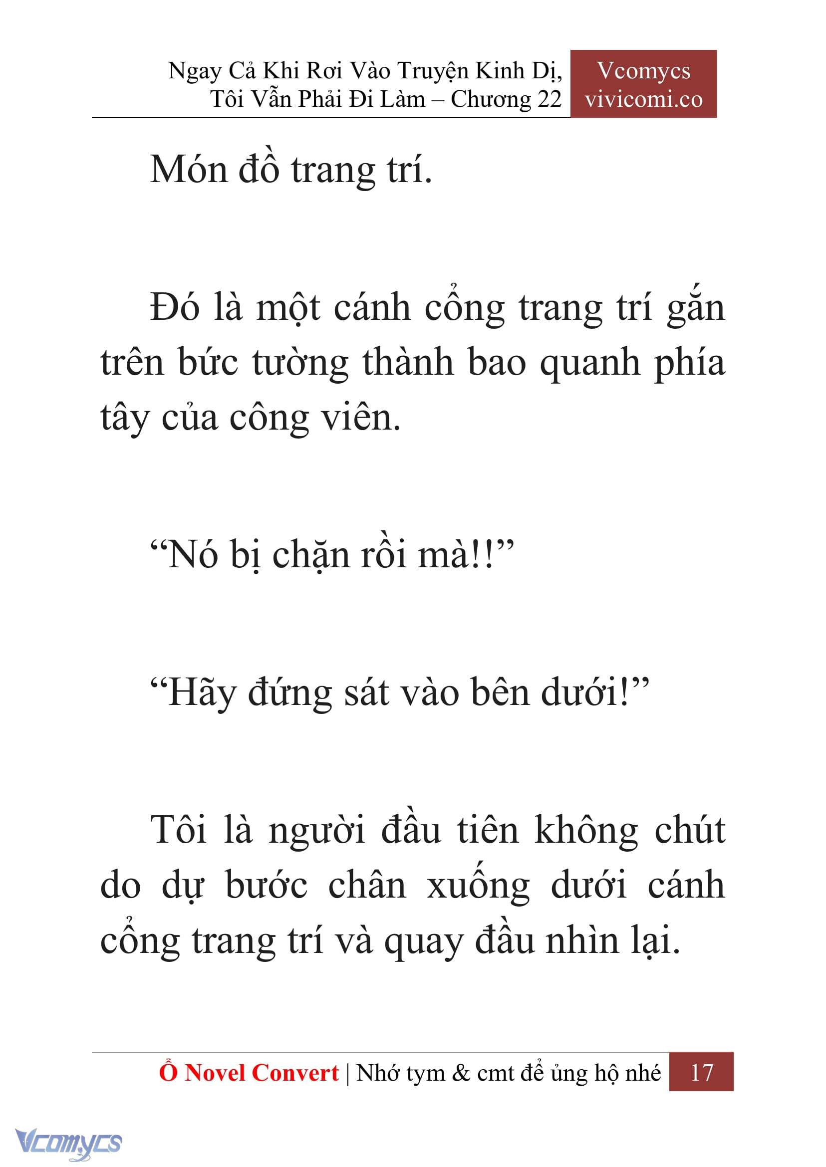 [Novel] Ngay Cả Khi Rơi Vào Truyện Kinh Dị, Tôi Vẫn Phải Đi Làm Chapter 22 - Trang 20