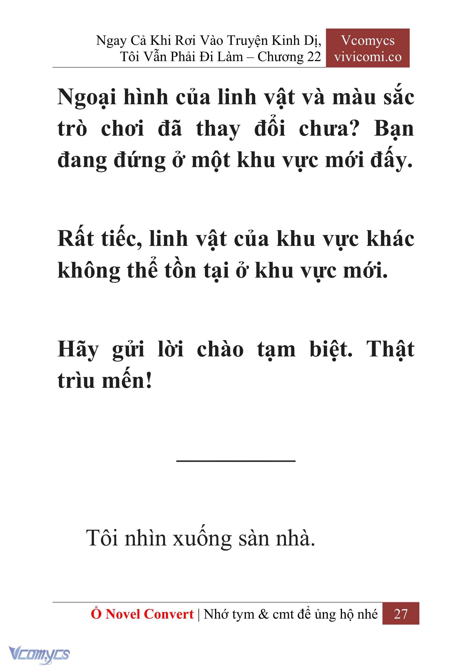 [Novel] Ngay Cả Khi Rơi Vào Truyện Kinh Dị, Tôi Vẫn Phải Đi Làm Chapter 22 - Trang 30