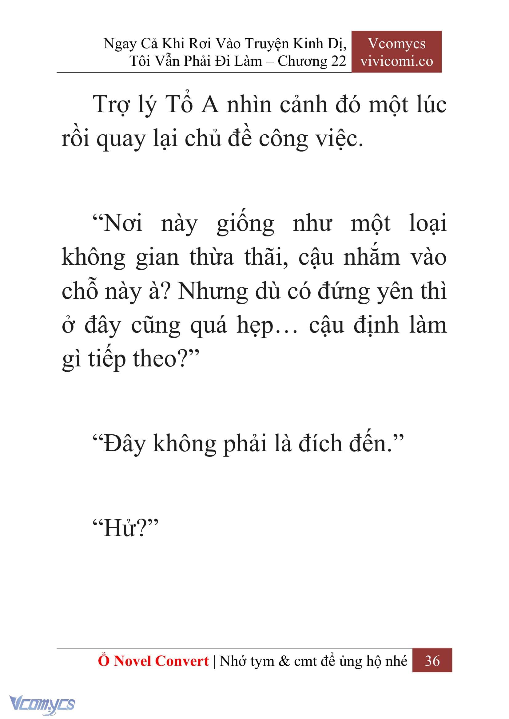 [Novel] Ngay Cả Khi Rơi Vào Truyện Kinh Dị, Tôi Vẫn Phải Đi Làm Chapter 22 - Trang 39