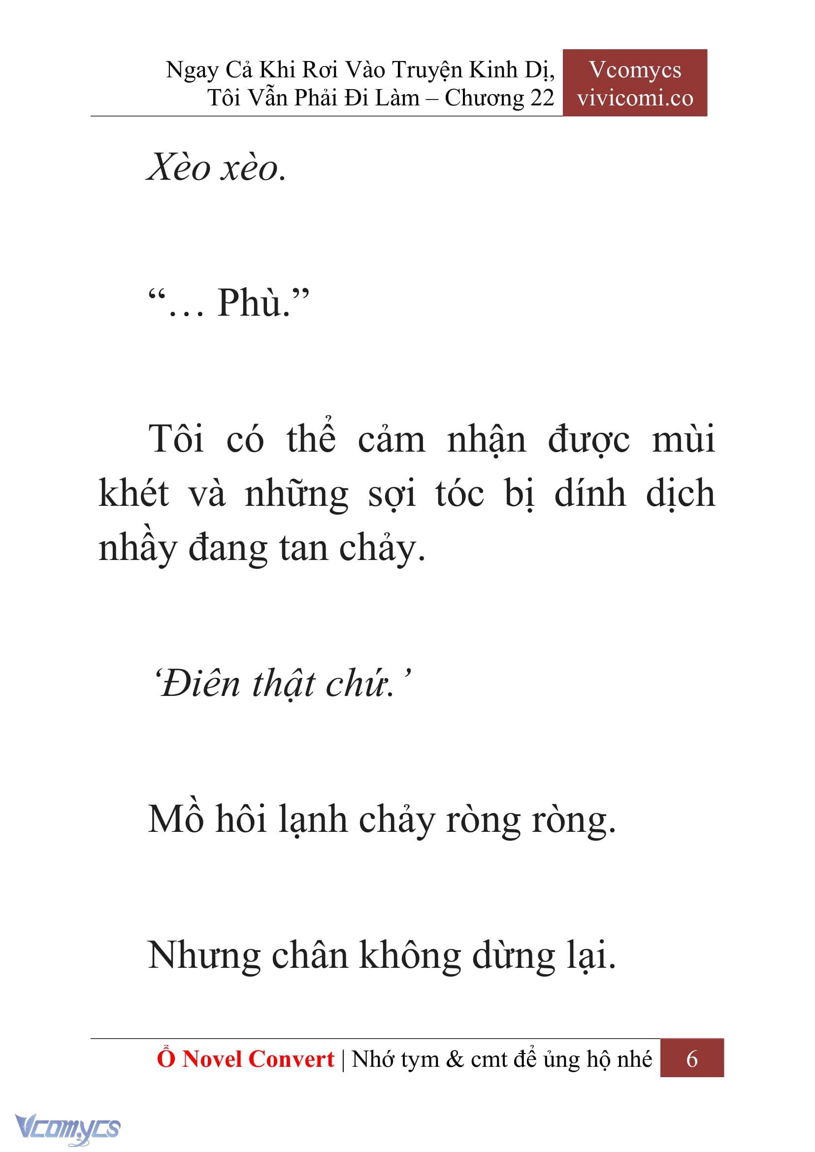 [Novel] Ngay Cả Khi Rơi Vào Truyện Kinh Dị, Tôi Vẫn Phải Đi Làm Chapter 22 - Trang 9