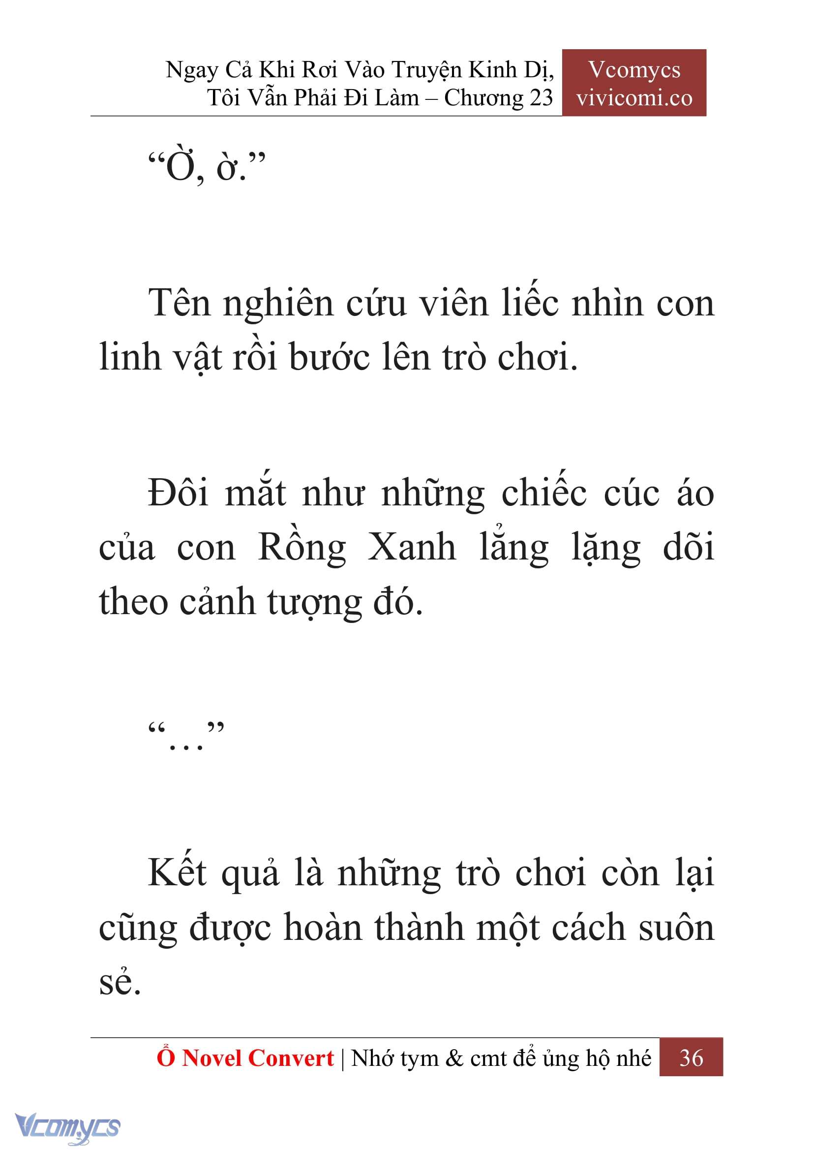 [Novel] Ngay Cả Khi Rơi Vào Truyện Kinh Dị, Tôi Vẫn Phải Đi Làm Chapter 23 - Trang 39