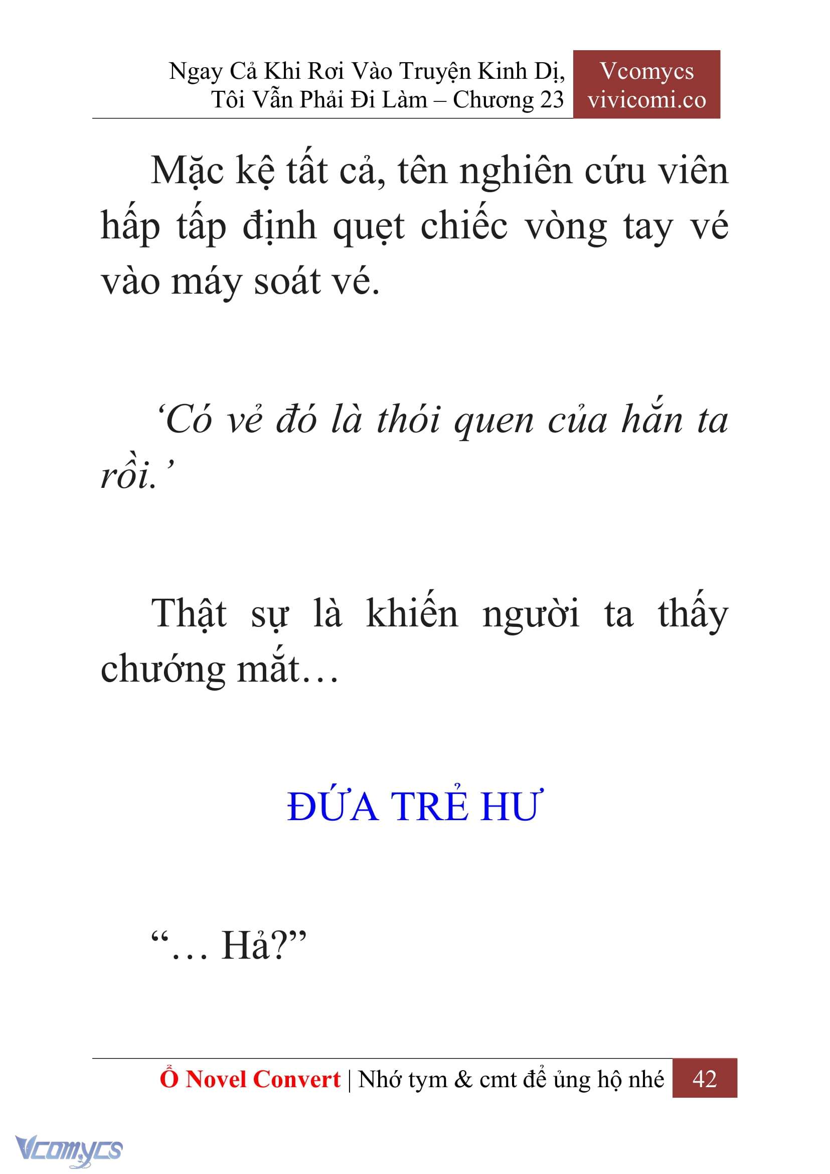 [Novel] Ngay Cả Khi Rơi Vào Truyện Kinh Dị, Tôi Vẫn Phải Đi Làm Chapter 23 - Trang 45
