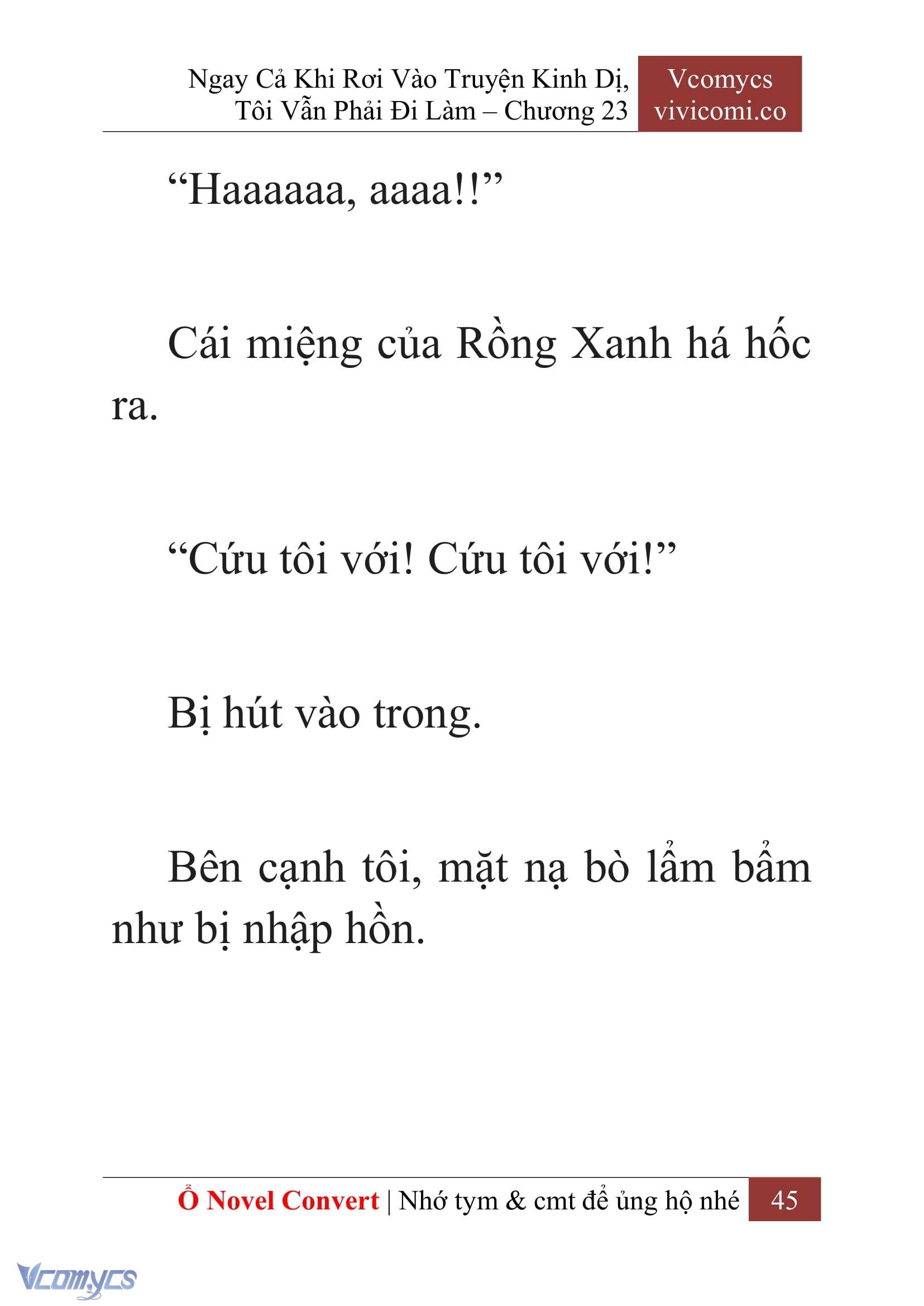 [Novel] Ngay Cả Khi Rơi Vào Truyện Kinh Dị, Tôi Vẫn Phải Đi Làm Chapter 23 - Trang 48