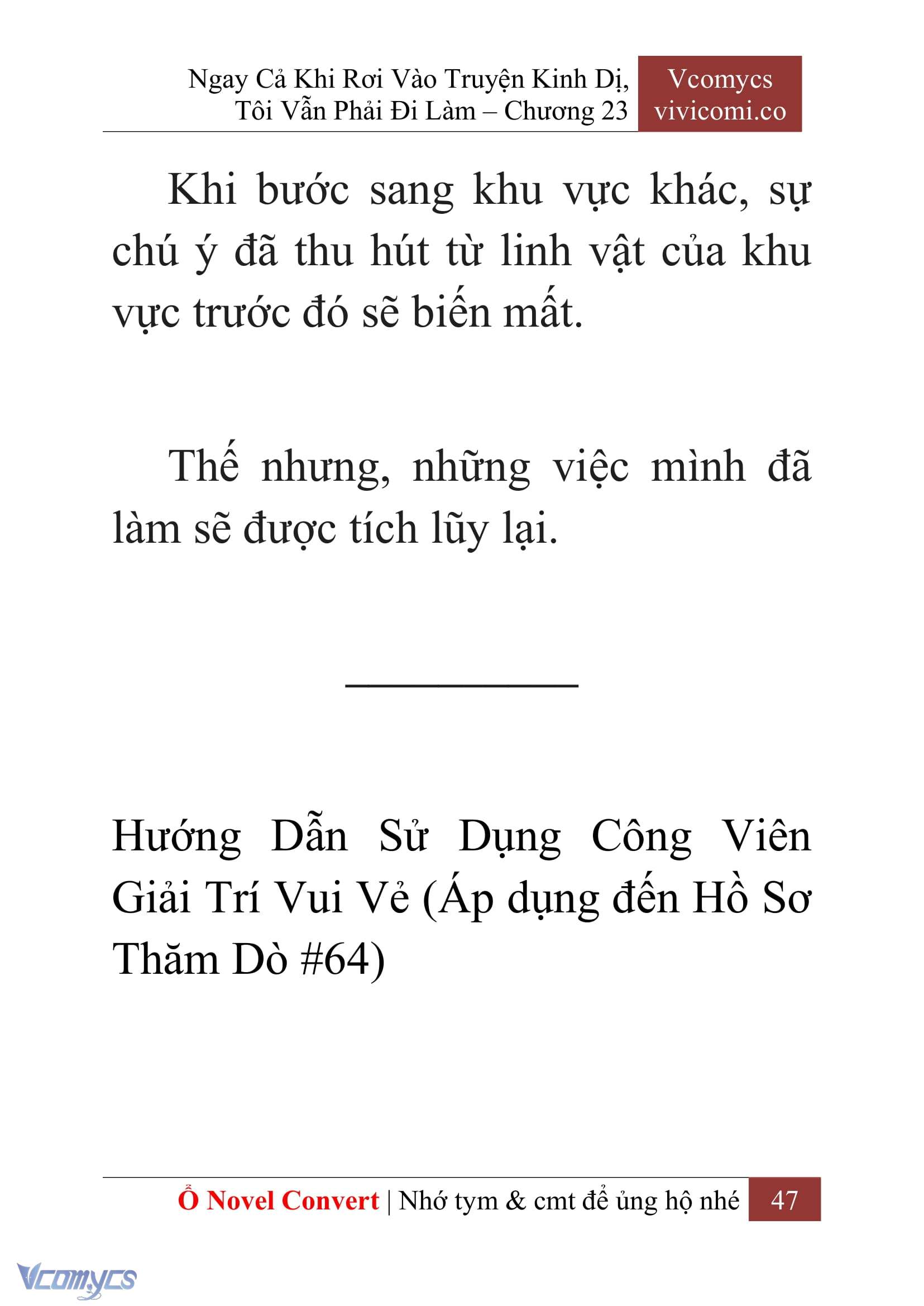 [Novel] Ngay Cả Khi Rơi Vào Truyện Kinh Dị, Tôi Vẫn Phải Đi Làm Chapter 23 - Trang 50