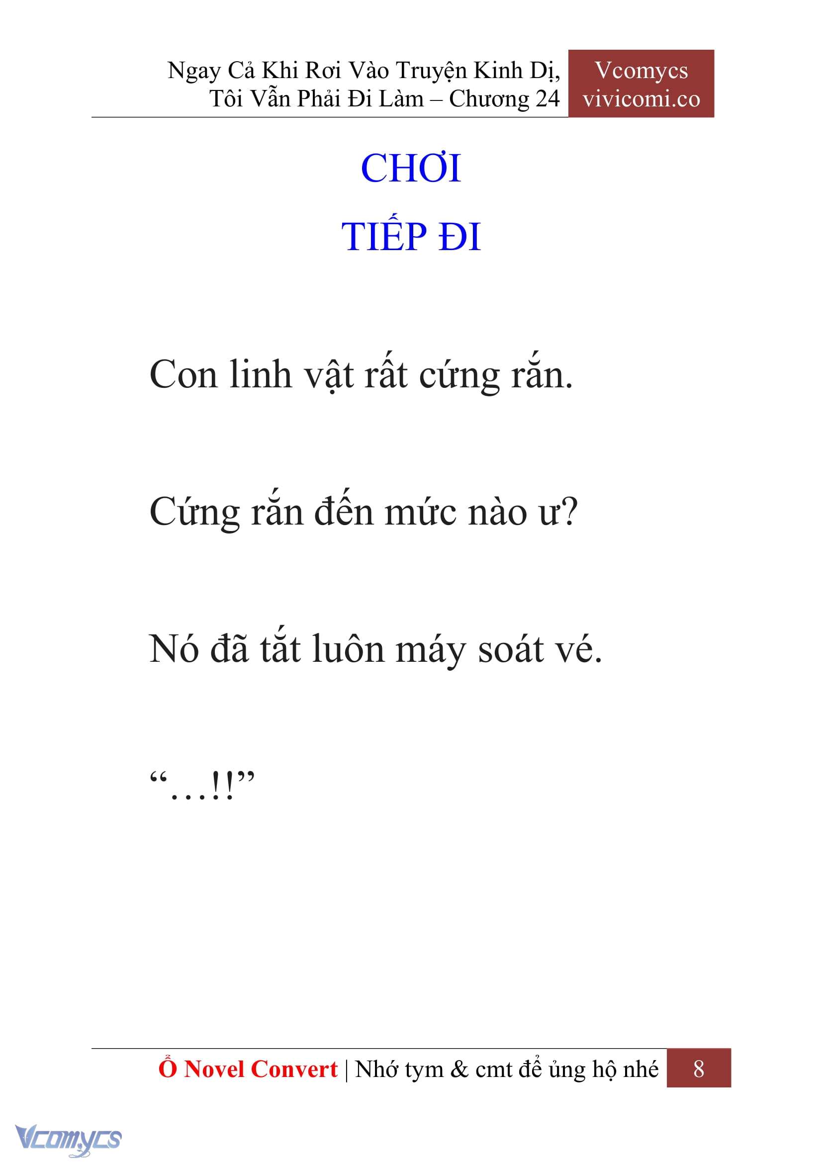 [Novel] Ngay Cả Khi Rơi Vào Truyện Kinh Dị, Tôi Vẫn Phải Đi Làm Chapter 24 - Trang 11