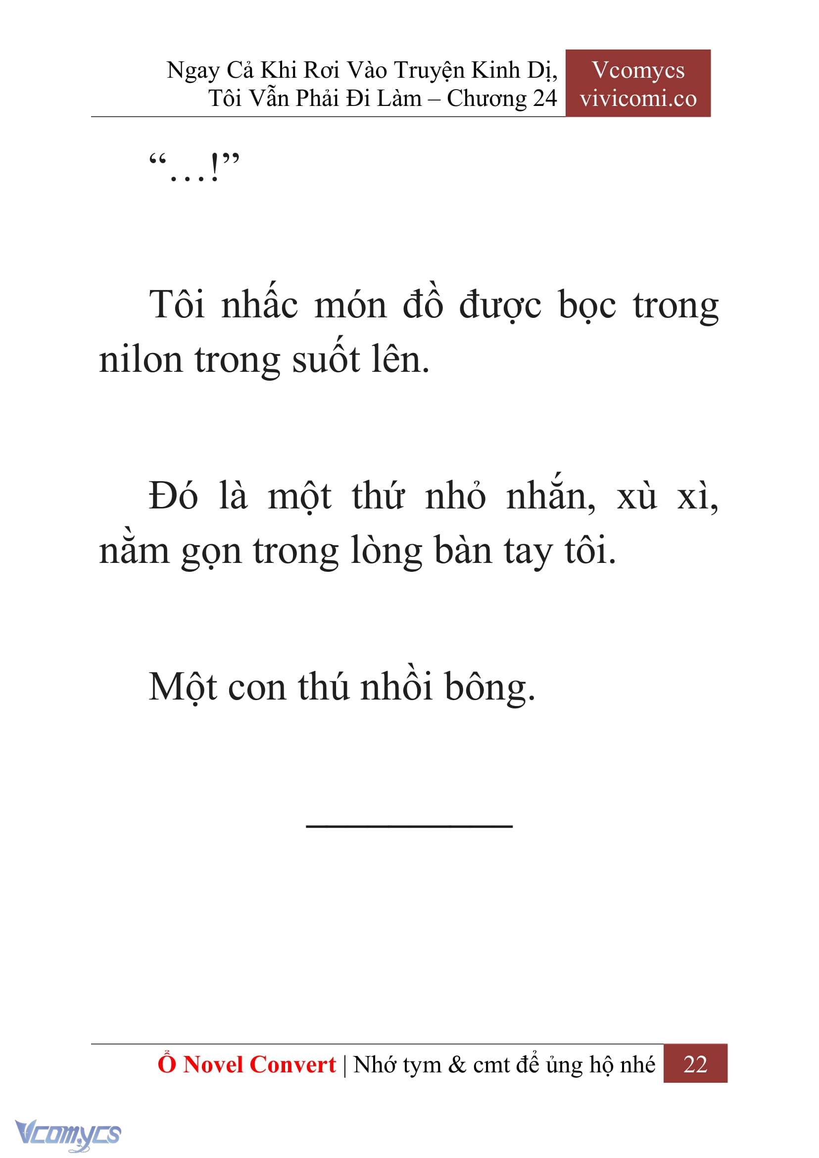 [Novel] Ngay Cả Khi Rơi Vào Truyện Kinh Dị, Tôi Vẫn Phải Đi Làm Chapter 24 - Trang 25