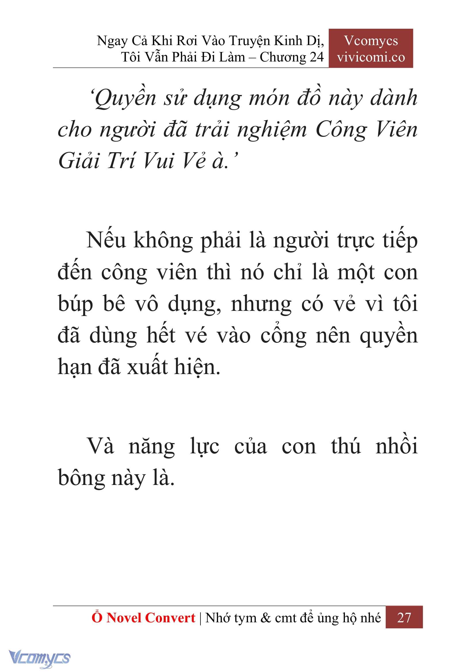 [Novel] Ngay Cả Khi Rơi Vào Truyện Kinh Dị, Tôi Vẫn Phải Đi Làm Chapter 24 - Trang 30