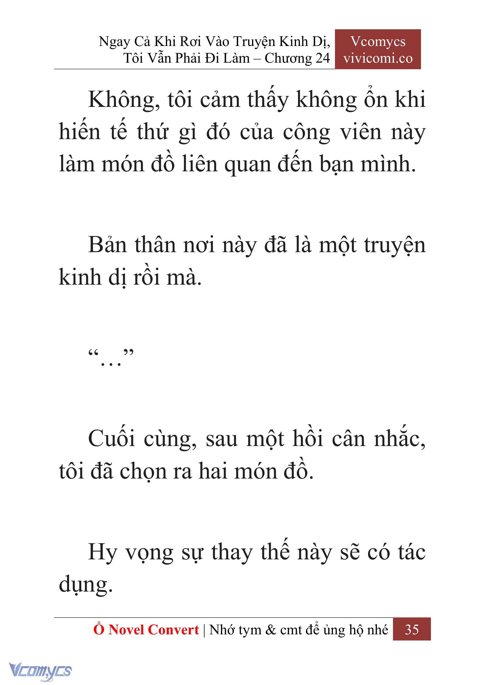 [Novel] Ngay Cả Khi Rơi Vào Truyện Kinh Dị, Tôi Vẫn Phải Đi Làm Chapter 24 - Trang 38