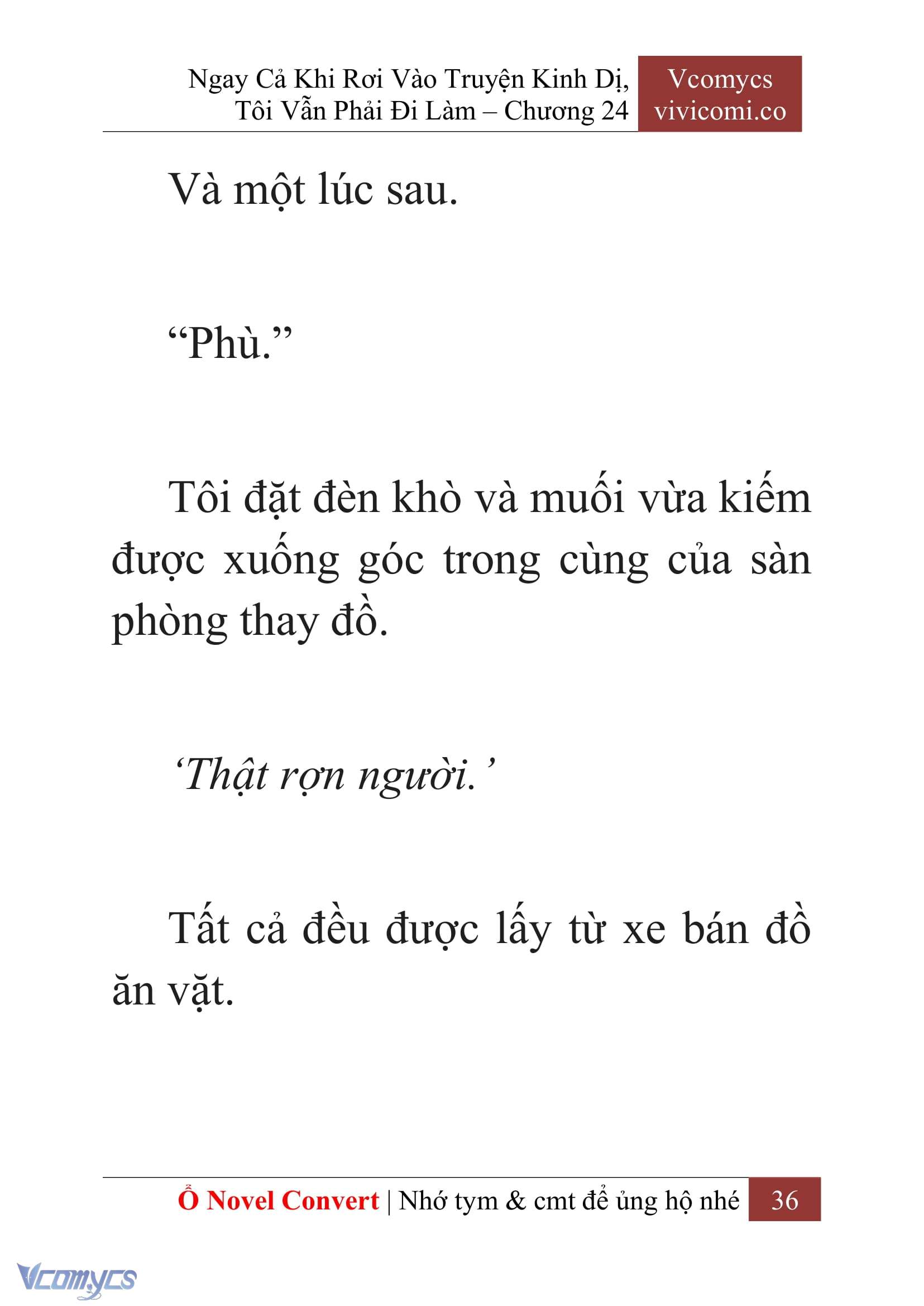 [Novel] Ngay Cả Khi Rơi Vào Truyện Kinh Dị, Tôi Vẫn Phải Đi Làm Chapter 24 - Trang 39