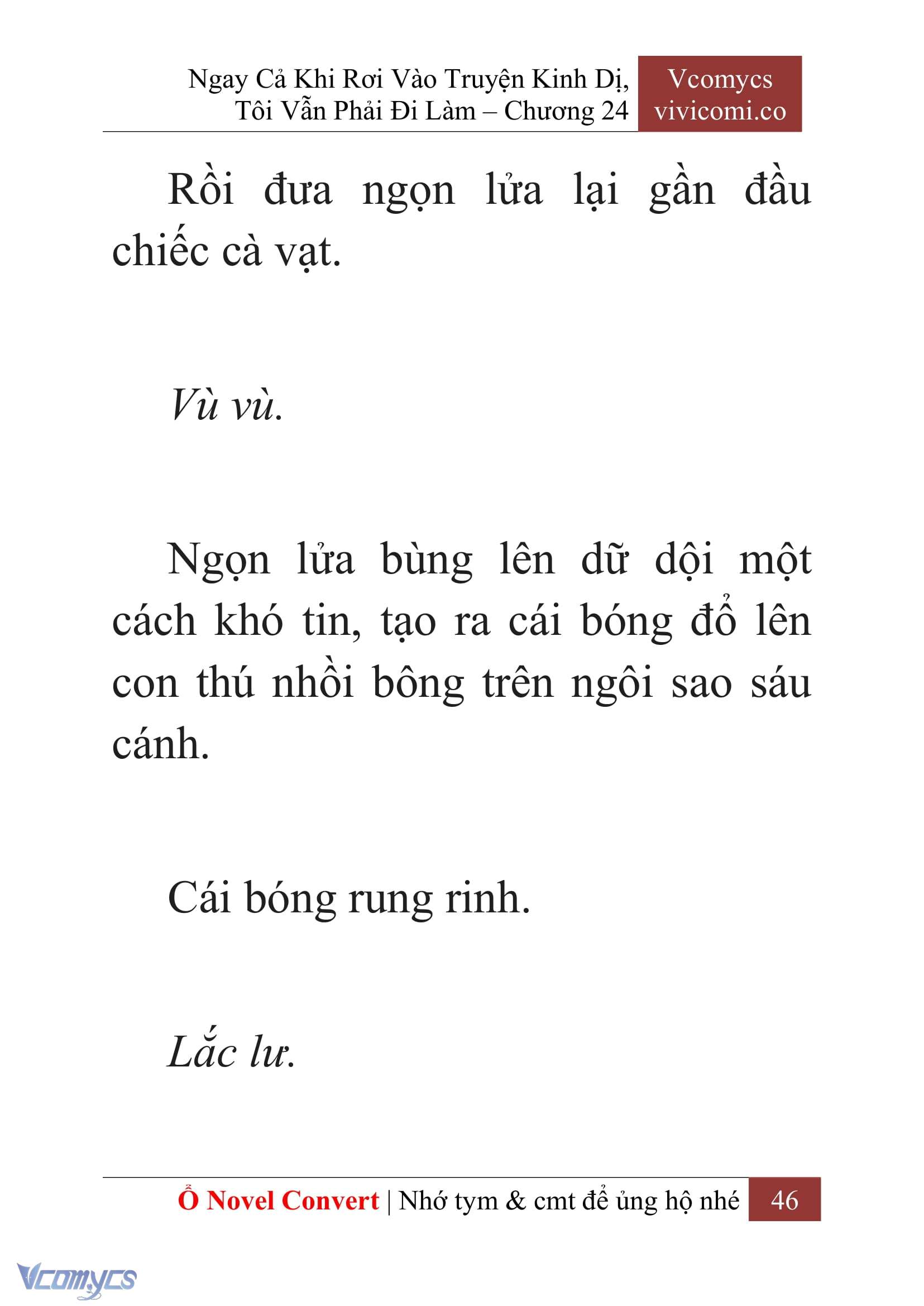 [Novel] Ngay Cả Khi Rơi Vào Truyện Kinh Dị, Tôi Vẫn Phải Đi Làm Chapter 24 - Trang 49