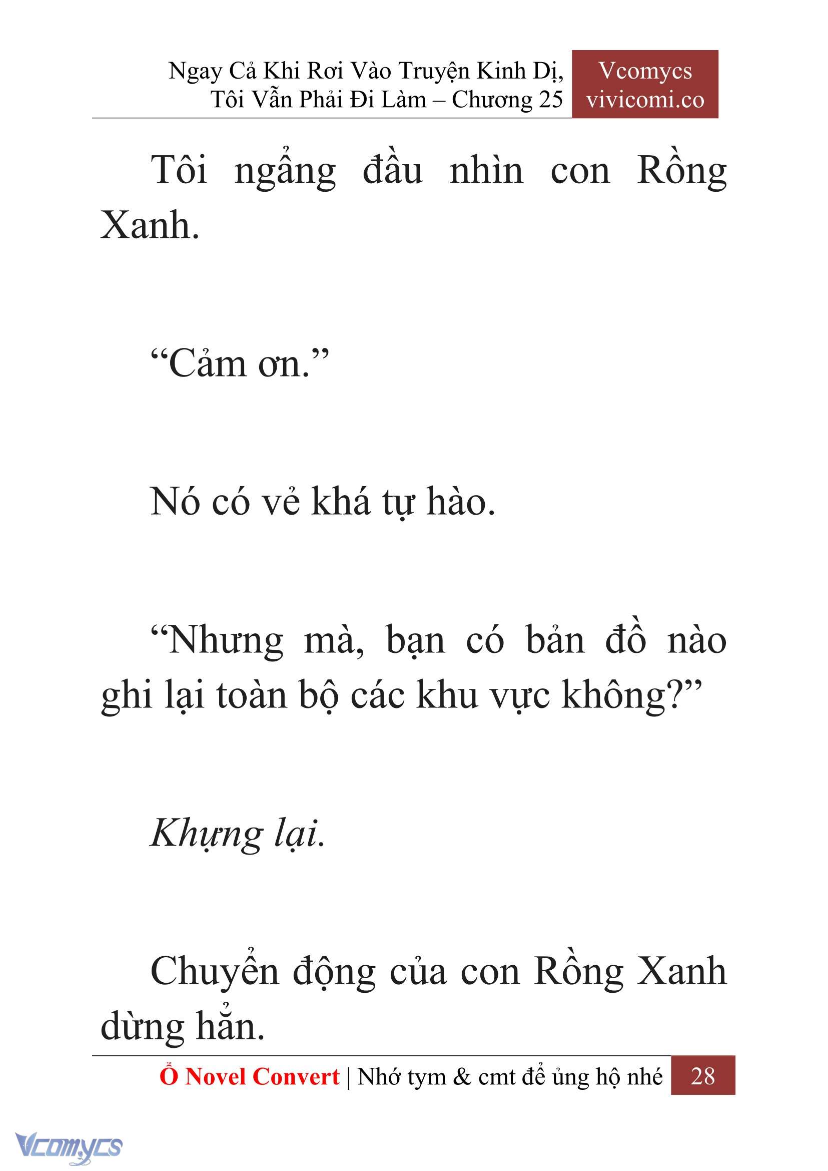 [Novel] Ngay Cả Khi Rơi Vào Truyện Kinh Dị, Tôi Vẫn Phải Đi Làm Chapter 25 - Trang 31
