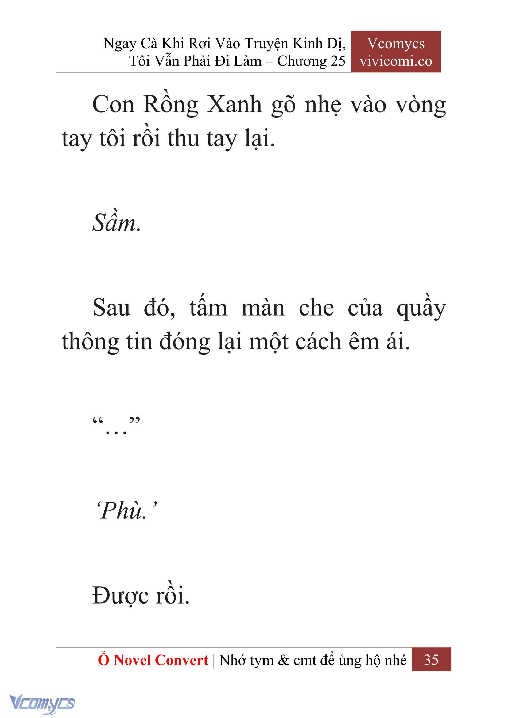 [Novel] Ngay Cả Khi Rơi Vào Truyện Kinh Dị, Tôi Vẫn Phải Đi Làm Chapter 25 - Trang 38