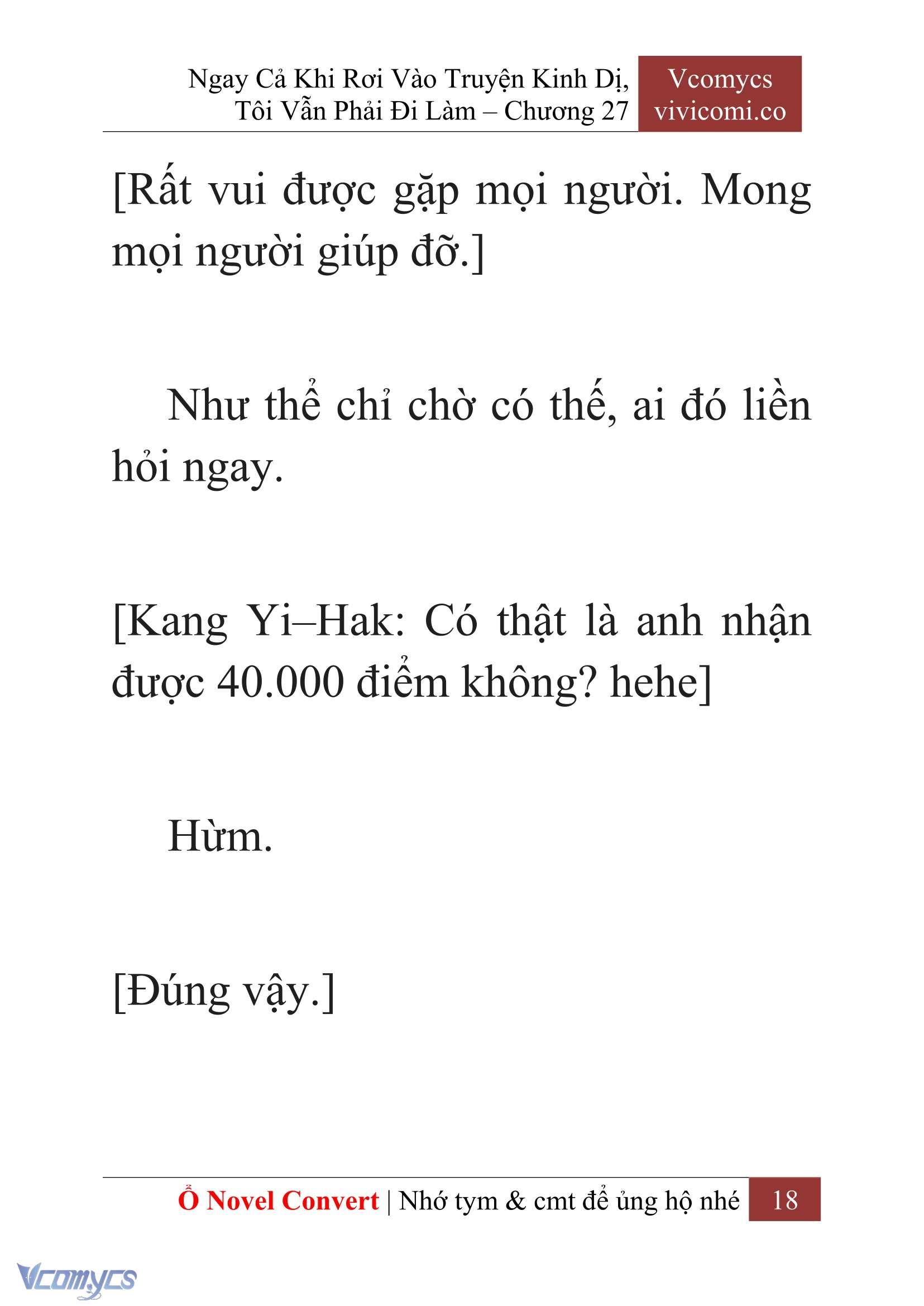 [Novel] Ngay Cả Khi Rơi Vào Truyện Kinh Dị, Tôi Vẫn Phải Đi Làm Chapter 27 - Trang 21