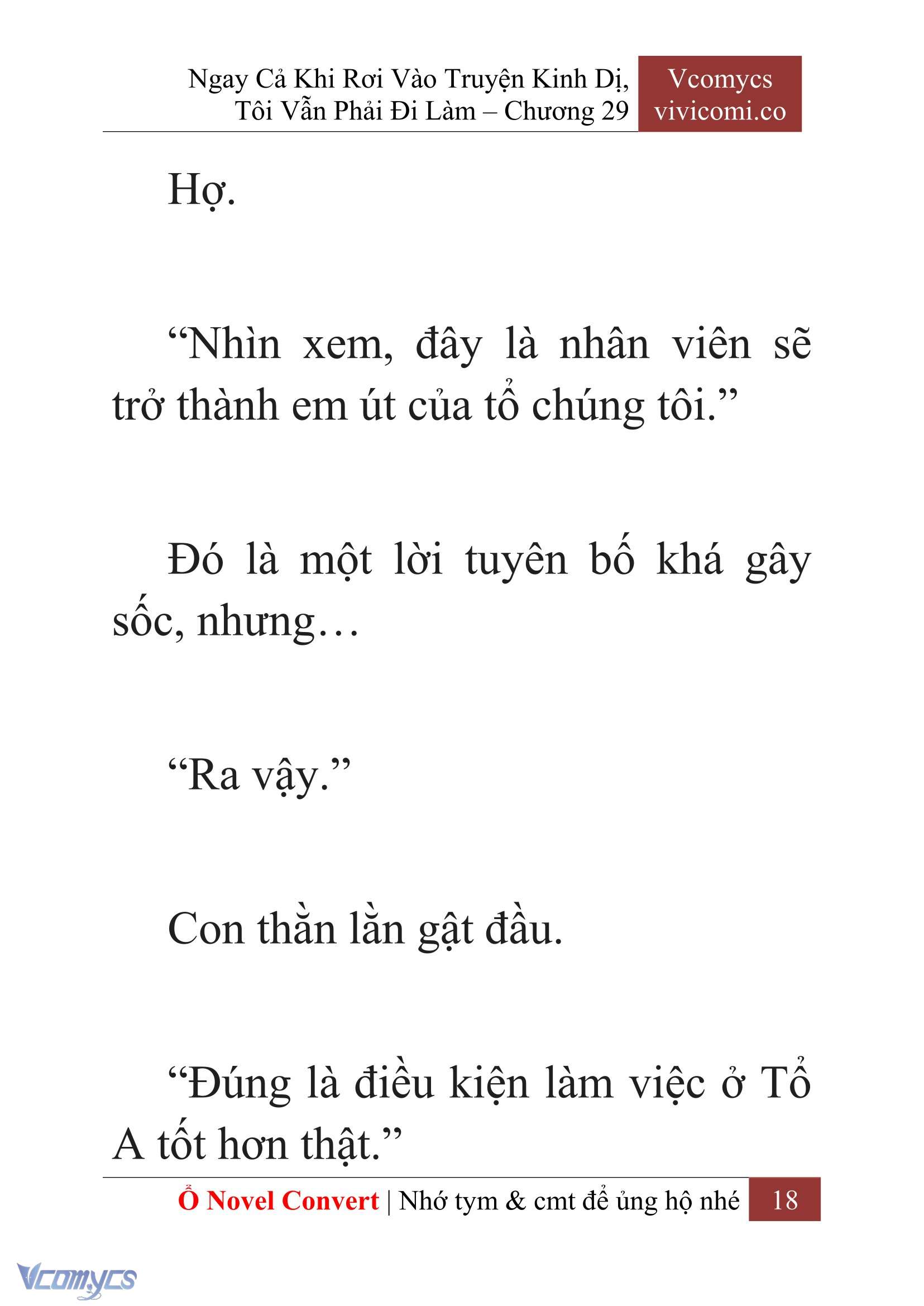 [Novel] Ngay Cả Khi Rơi Vào Truyện Kinh Dị, Tôi Vẫn Phải Đi Làm Chapter 29 - Trang 21