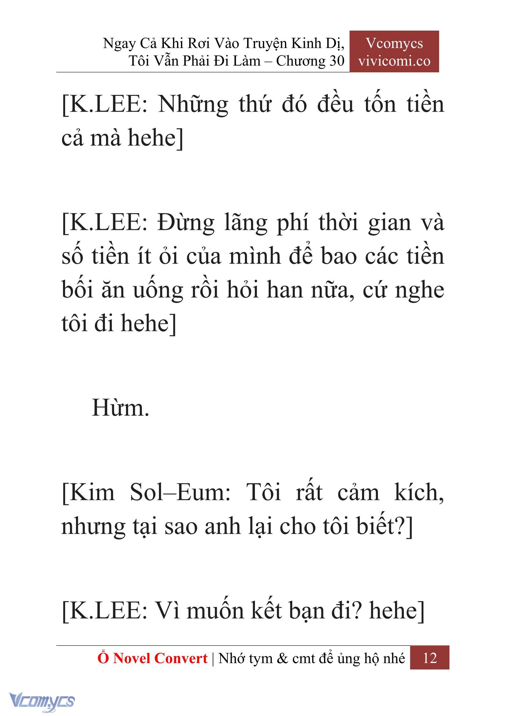 [Novel] Ngay Cả Khi Rơi Vào Truyện Kinh Dị, Tôi Vẫn Phải Đi Làm Chapter 30 - Trang 15