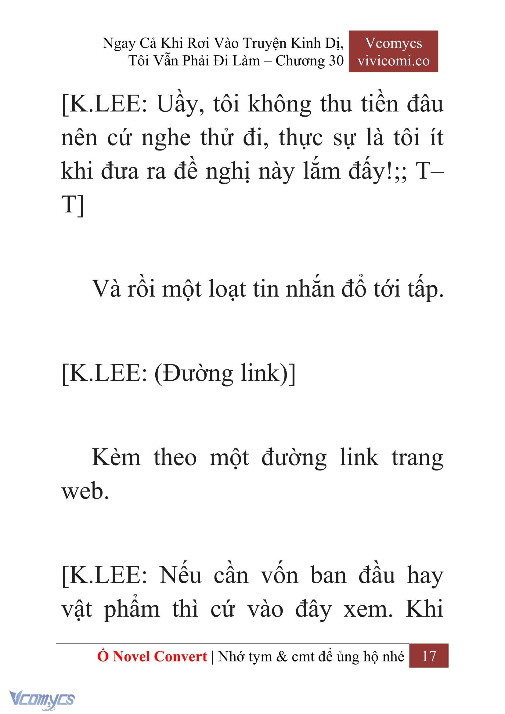 [Novel] Ngay Cả Khi Rơi Vào Truyện Kinh Dị, Tôi Vẫn Phải Đi Làm Chapter 30 - Trang 20