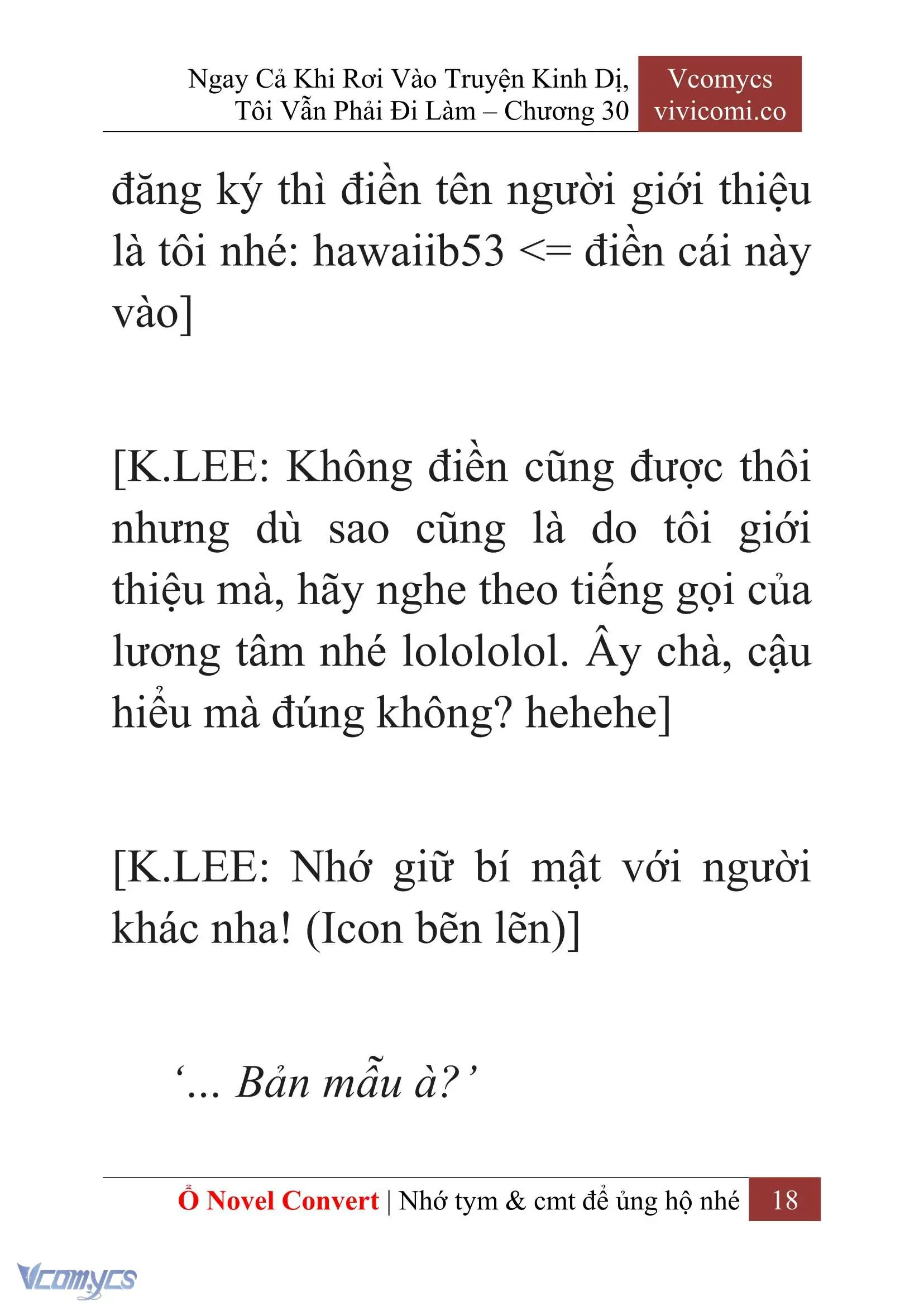 [Novel] Ngay Cả Khi Rơi Vào Truyện Kinh Dị, Tôi Vẫn Phải Đi Làm Chapter 30 - Trang 21