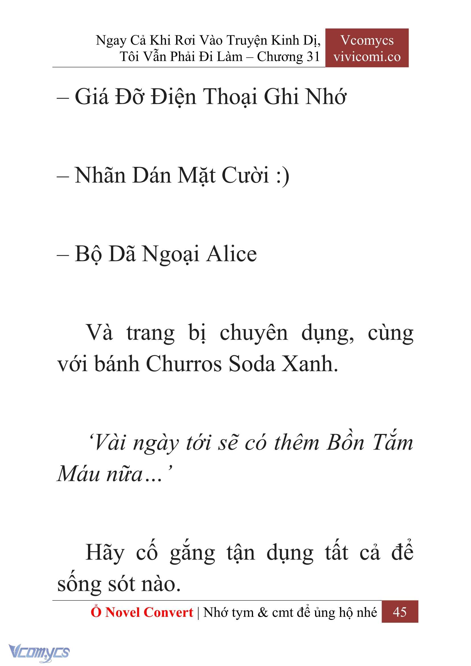 [Novel] Ngay Cả Khi Rơi Vào Truyện Kinh Dị, Tôi Vẫn Phải Đi Làm Chapter 31 - Trang 48