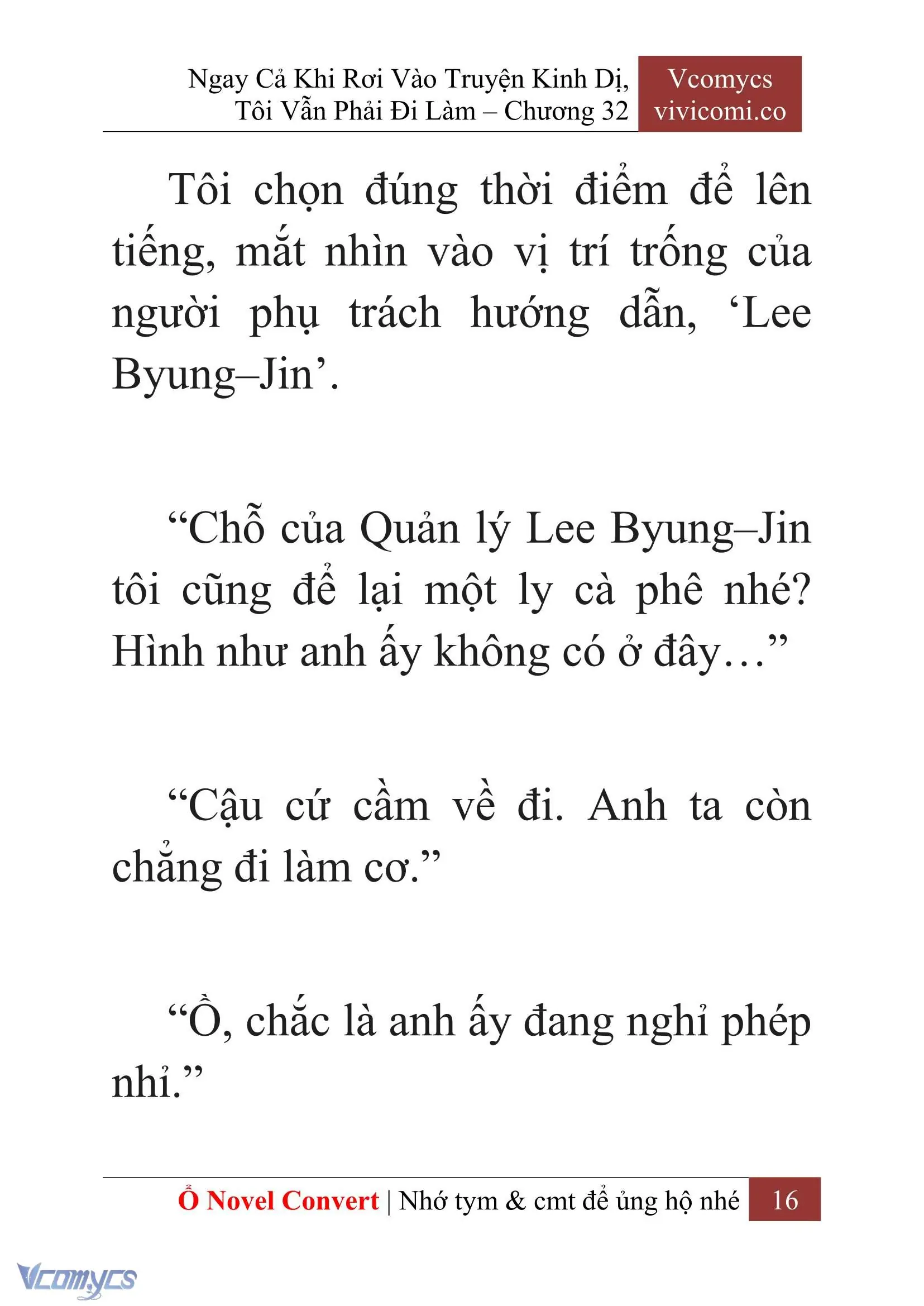 [Novel] Ngay Cả Khi Rơi Vào Truyện Kinh Dị, Tôi Vẫn Phải Đi Làm Chapter 32 - Trang 19