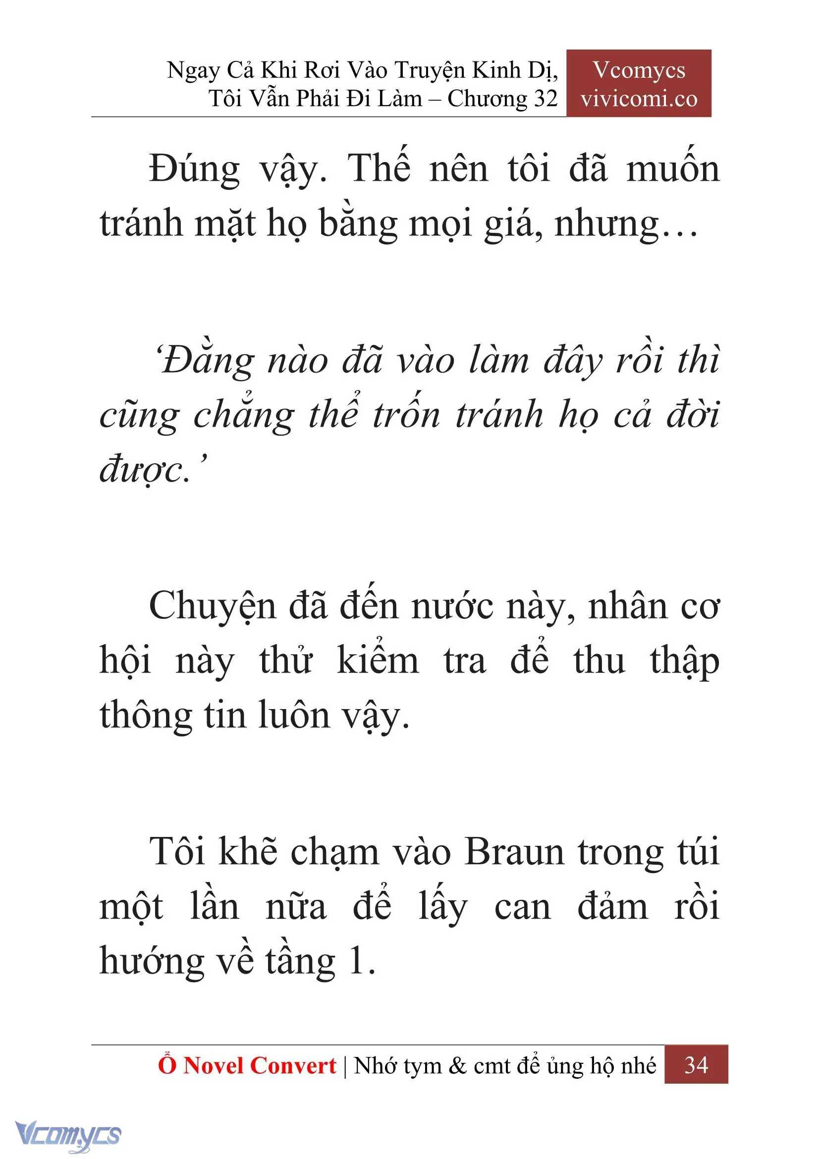 [Novel] Ngay Cả Khi Rơi Vào Truyện Kinh Dị, Tôi Vẫn Phải Đi Làm Chapter 32 - Trang 37