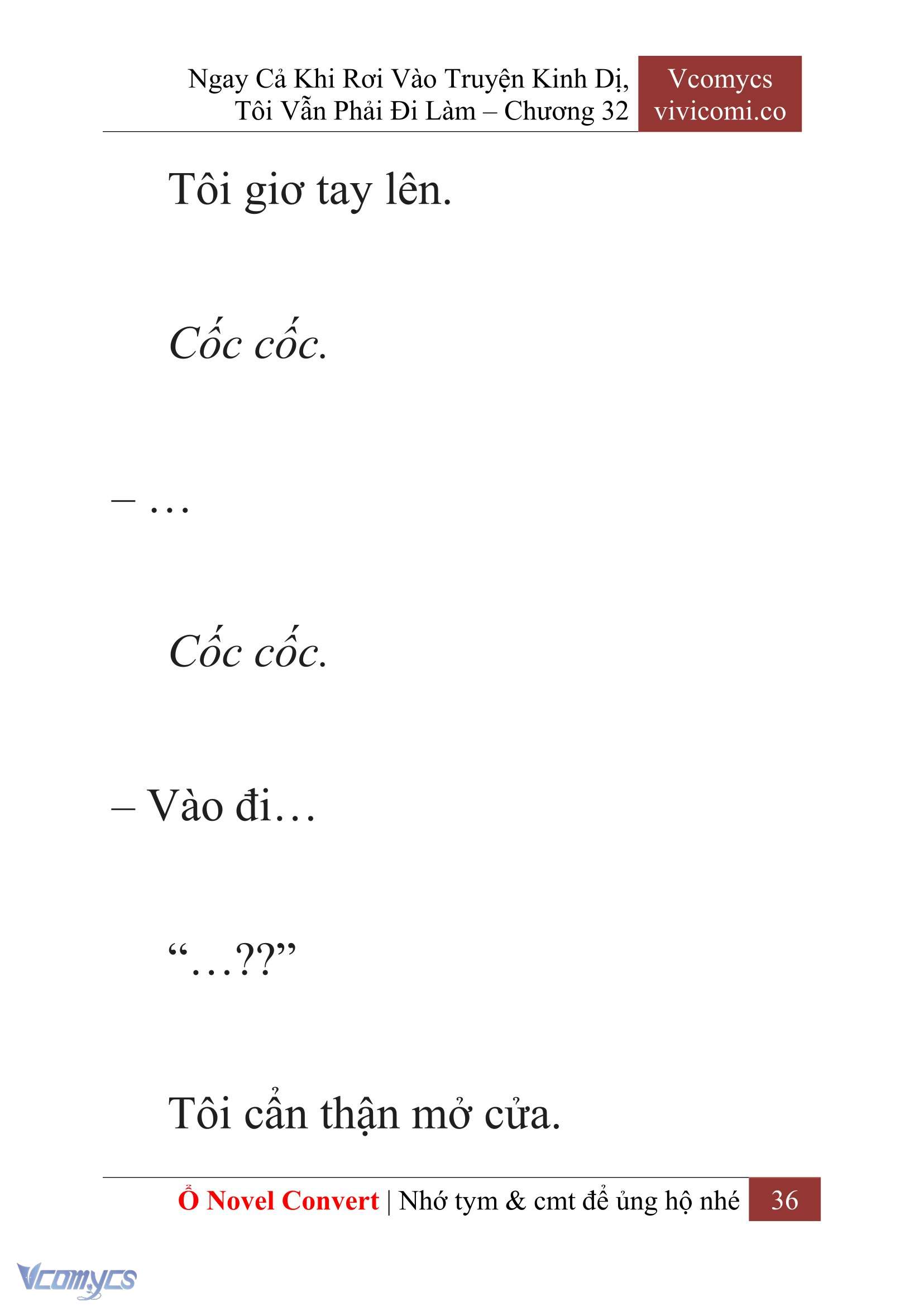 [Novel] Ngay Cả Khi Rơi Vào Truyện Kinh Dị, Tôi Vẫn Phải Đi Làm Chapter 32 - Trang 39