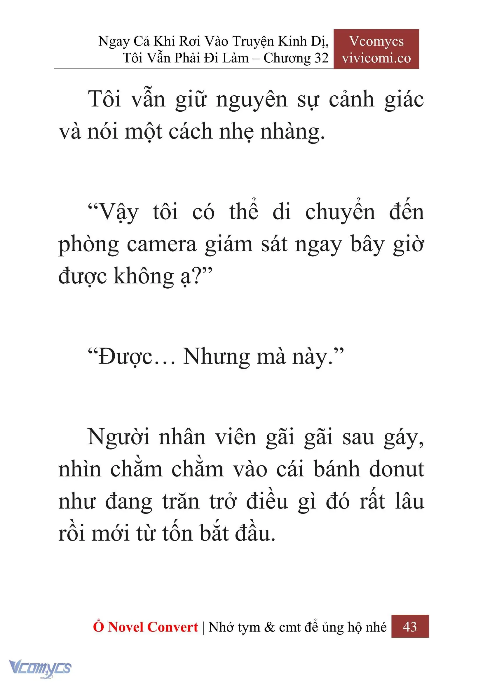 [Novel] Ngay Cả Khi Rơi Vào Truyện Kinh Dị, Tôi Vẫn Phải Đi Làm Chapter 32 - Trang 46