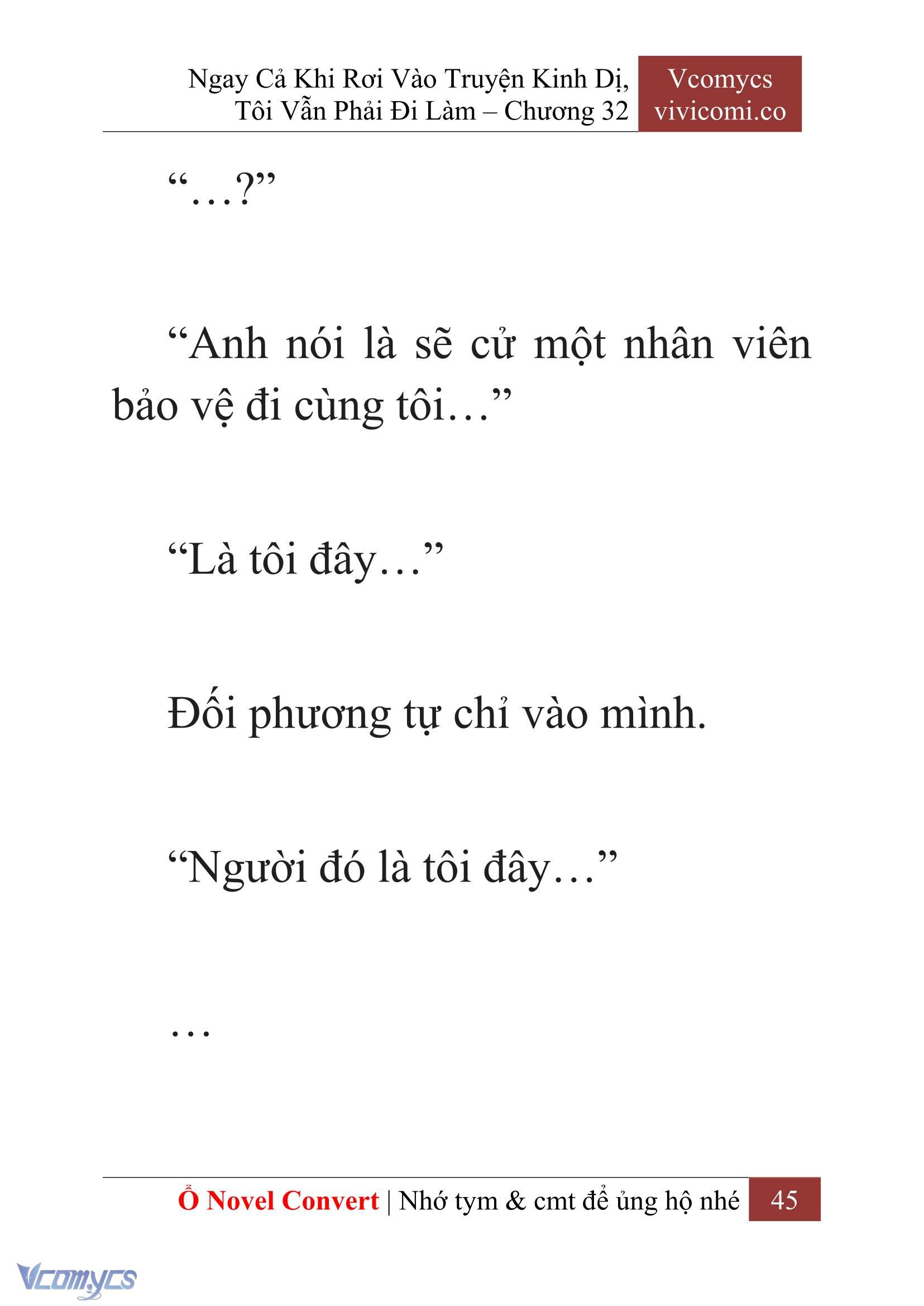 [Novel] Ngay Cả Khi Rơi Vào Truyện Kinh Dị, Tôi Vẫn Phải Đi Làm Chapter 32 - Trang 48