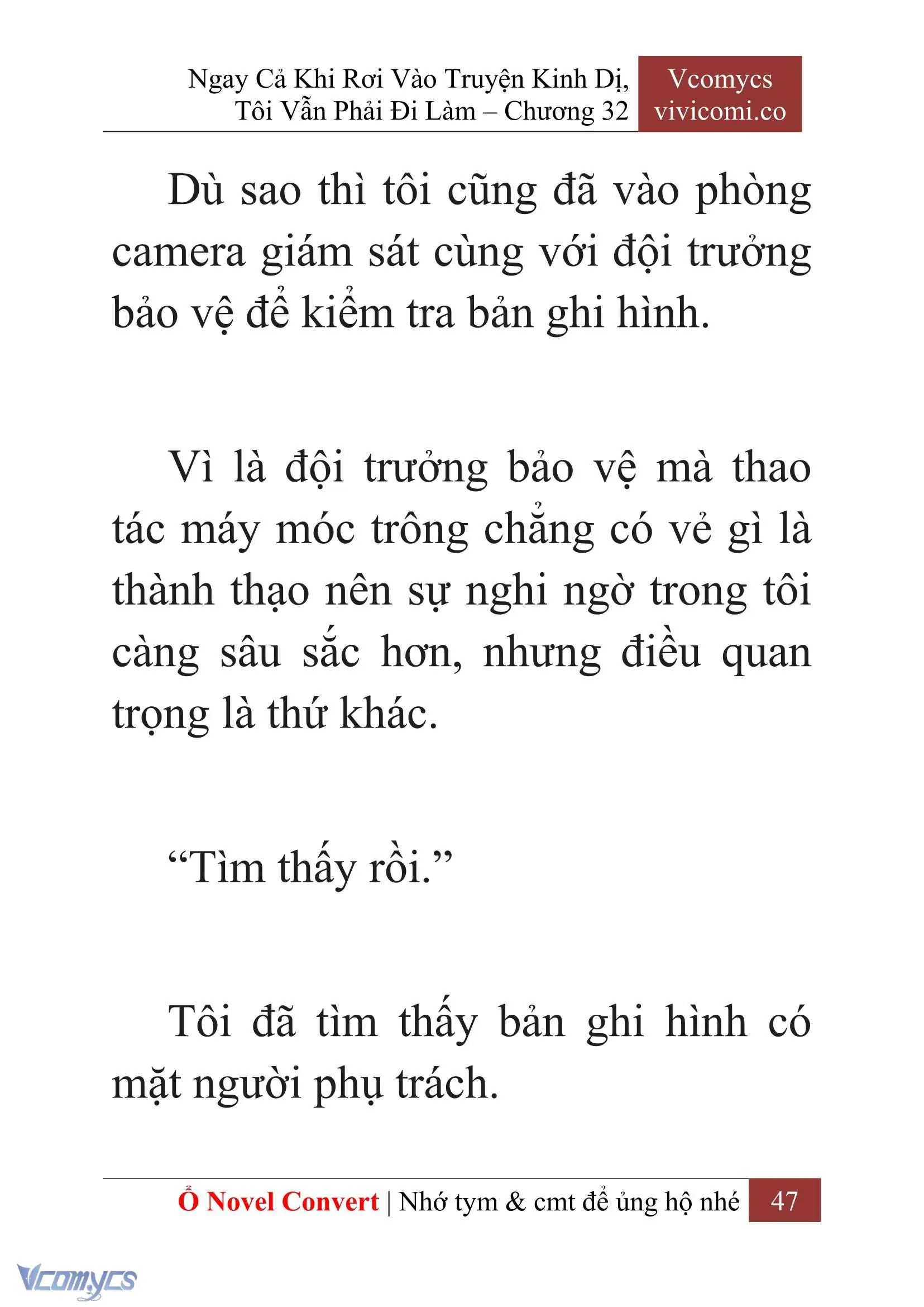 [Novel] Ngay Cả Khi Rơi Vào Truyện Kinh Dị, Tôi Vẫn Phải Đi Làm Chapter 32 - Trang 50
