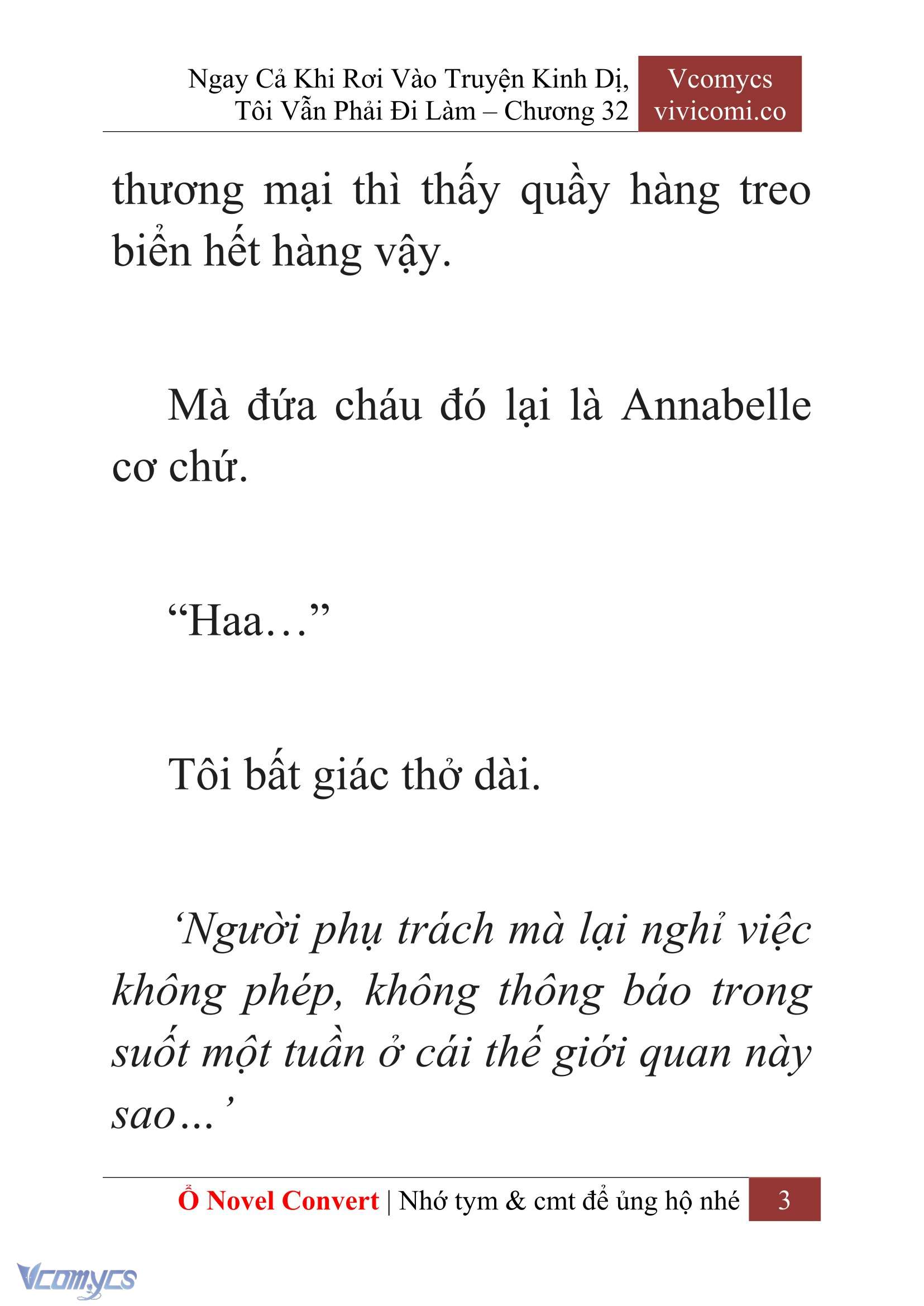[Novel] Ngay Cả Khi Rơi Vào Truyện Kinh Dị, Tôi Vẫn Phải Đi Làm Chapter 32 - Trang 6