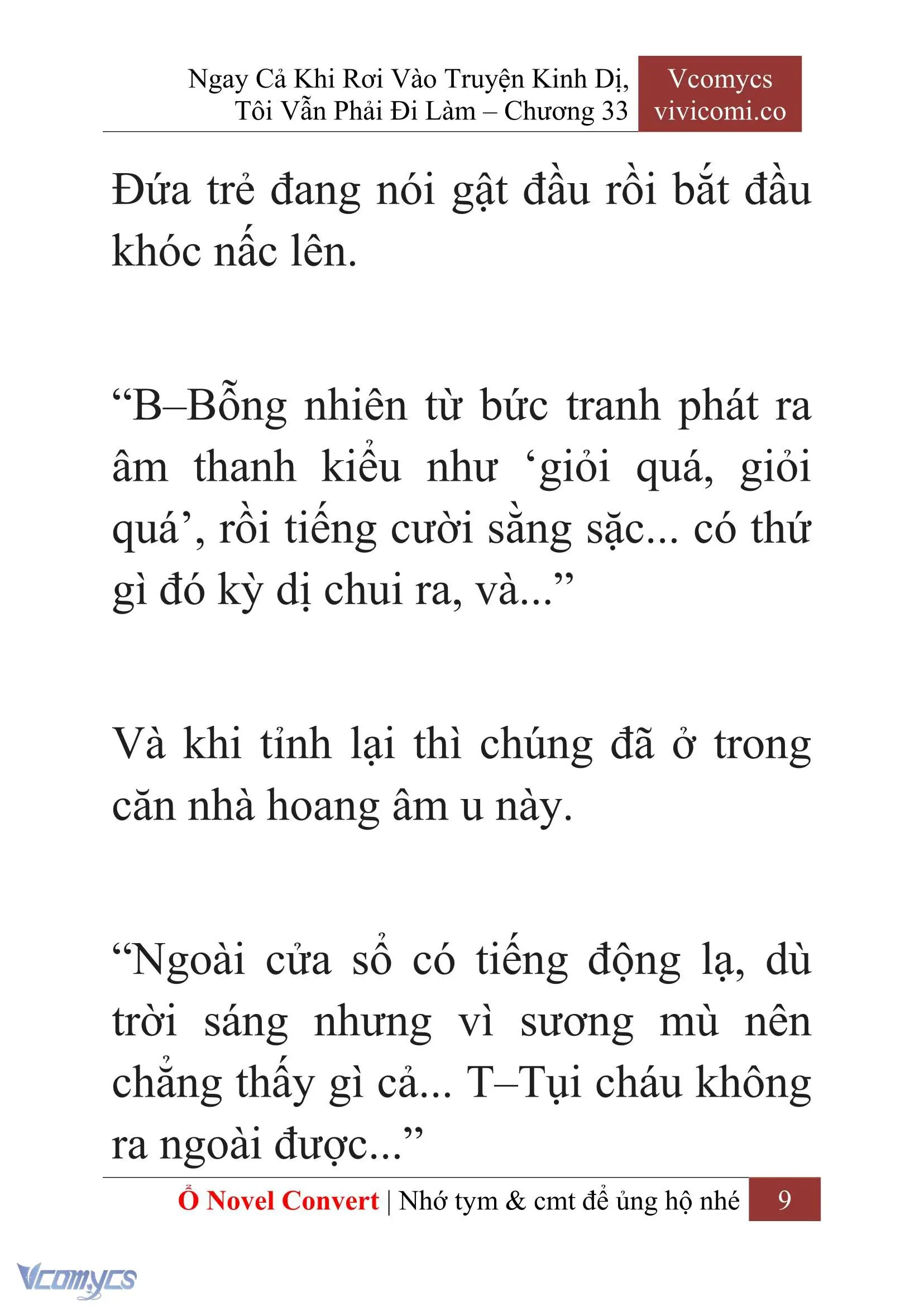 [Novel] Ngay Cả Khi Rơi Vào Truyện Kinh Dị, Tôi Vẫn Phải Đi Làm Chapter 33 - Trang 12