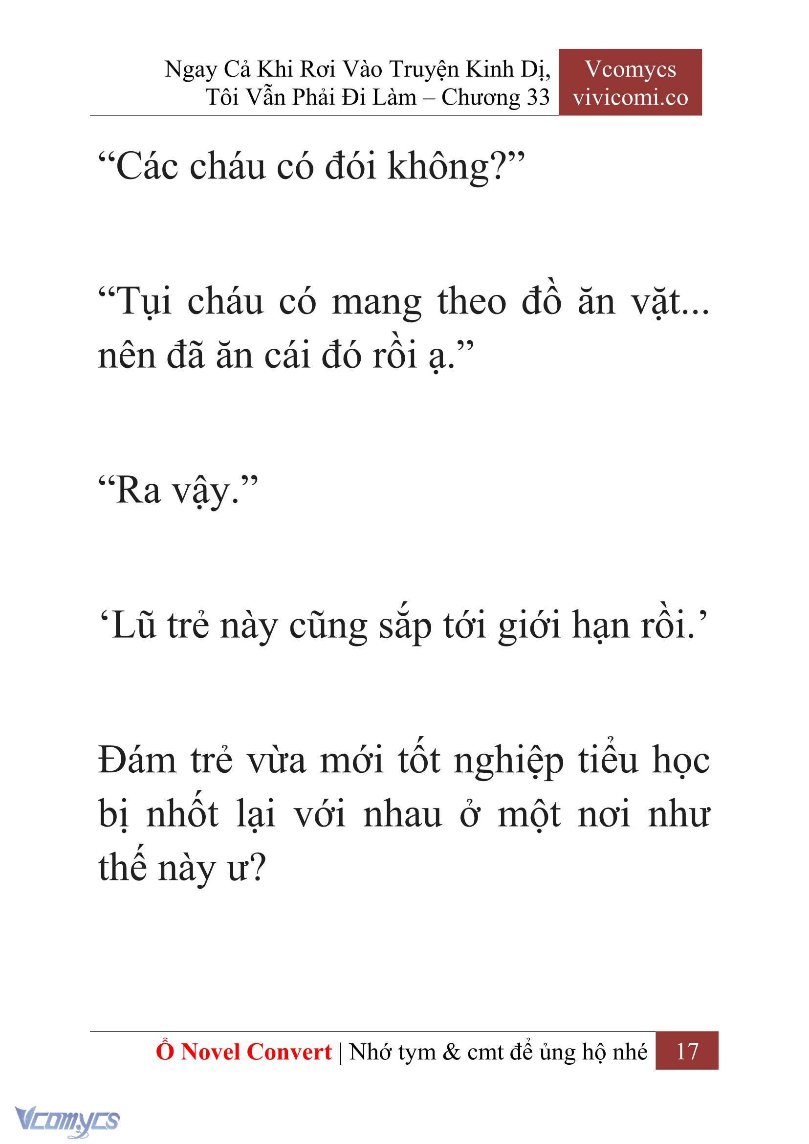 [Novel] Ngay Cả Khi Rơi Vào Truyện Kinh Dị, Tôi Vẫn Phải Đi Làm Chapter 33 - Trang 20